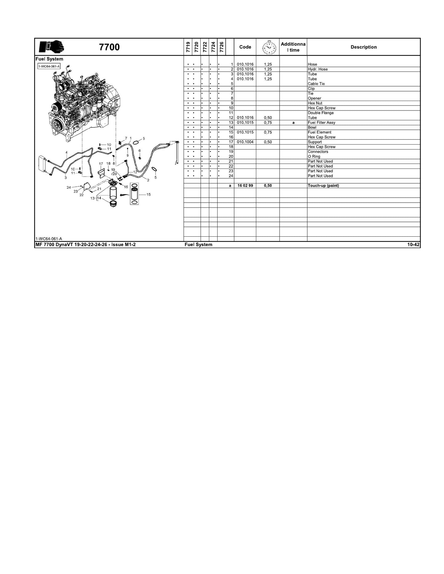 Massey Ferguson MF7700 RTS Tractor Factory Workshop Operator Manual ACT001335B