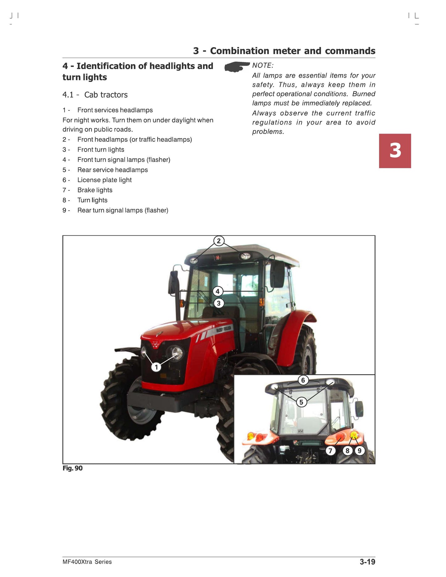 MASSEY FERGUSON MF425 MF435 MF440 MF445 MF455 MF400Xtra Tractor Factory Workshop Operator Manual 6280530M1