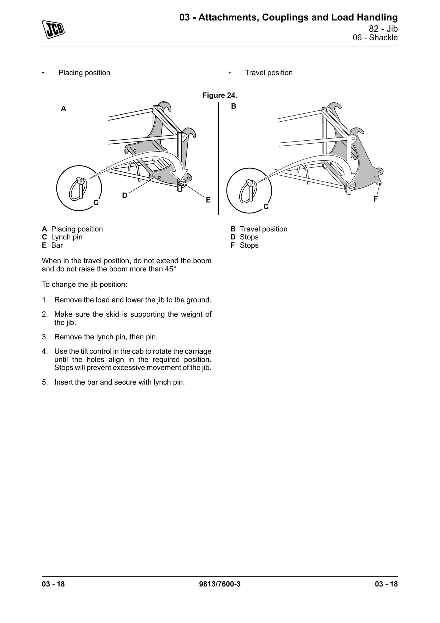 JCB 526-56 531-70 535-95 536-60 536-70 536-70LP 541-70 550-80 560-80 Loadall Factory Workshop Service Manual 9813/7600