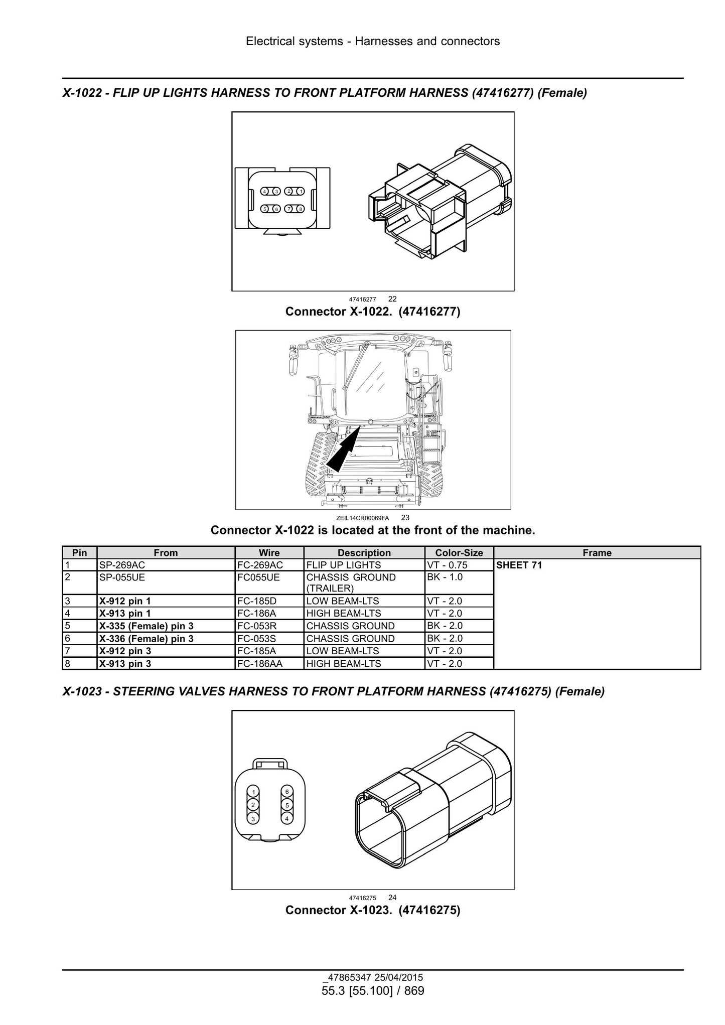 New Holland CR6.80 CR6.90 CR7.90 CR8.90 CR9.90 Combine Factory Workshop Service Manual 47878222