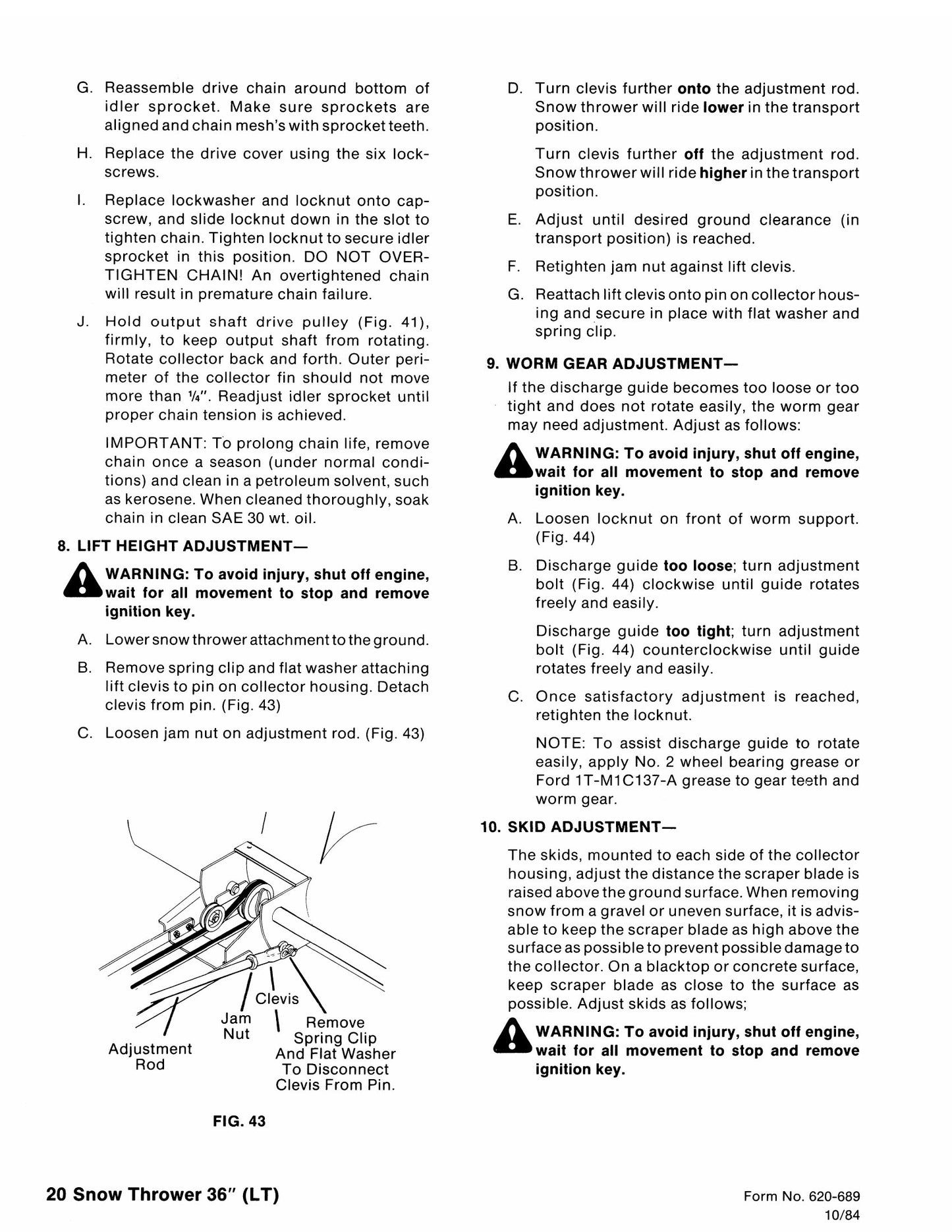 Ford 09GN-3657 09GN-3658 09GN-3660 Tractor Attachments Factory Workshop Repair Manual 40365730