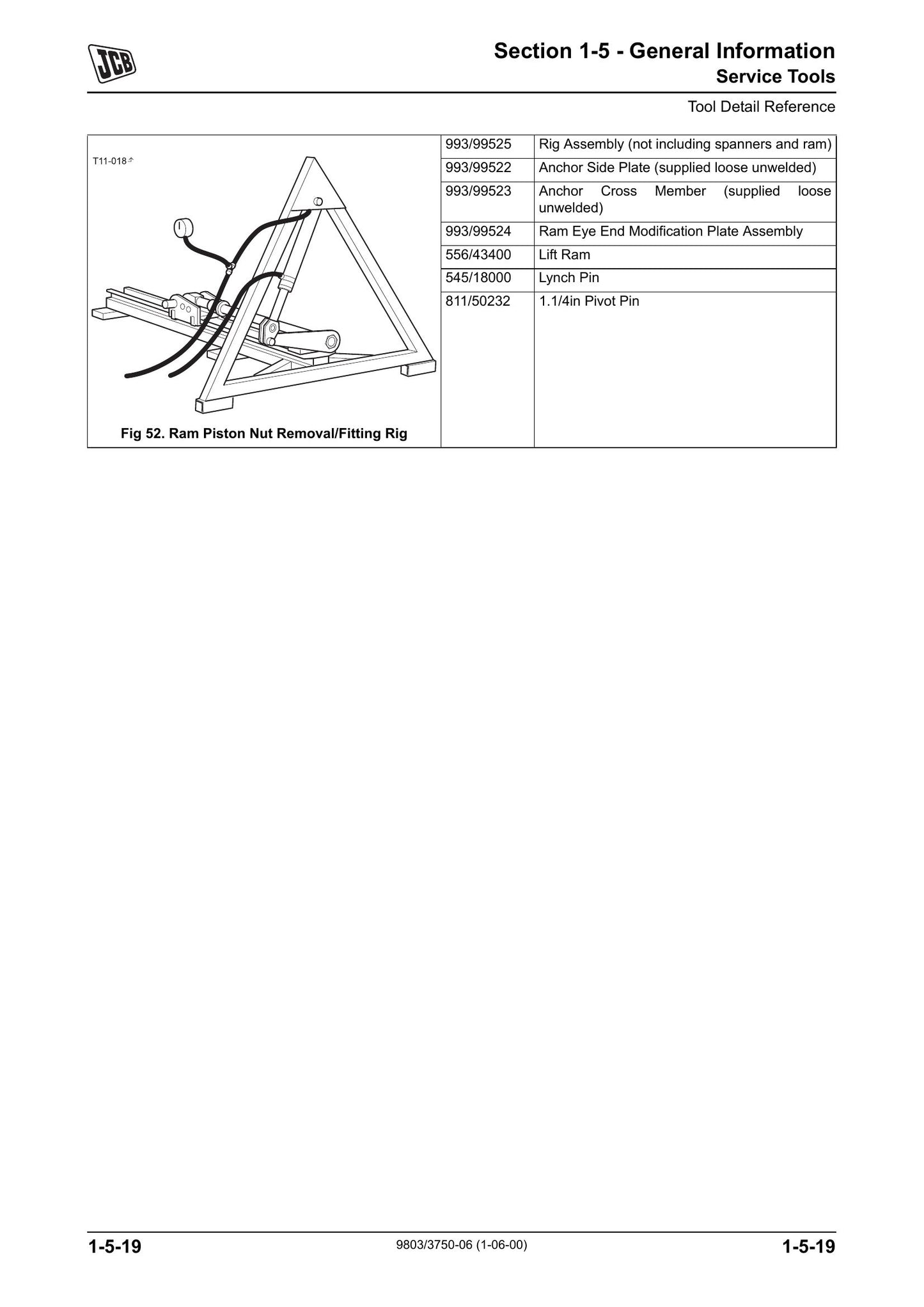 JCB 540-170 550-140 540-140 550-170 535-125 535-140 Loadall Factory Workshop Service Manual 9803/3750