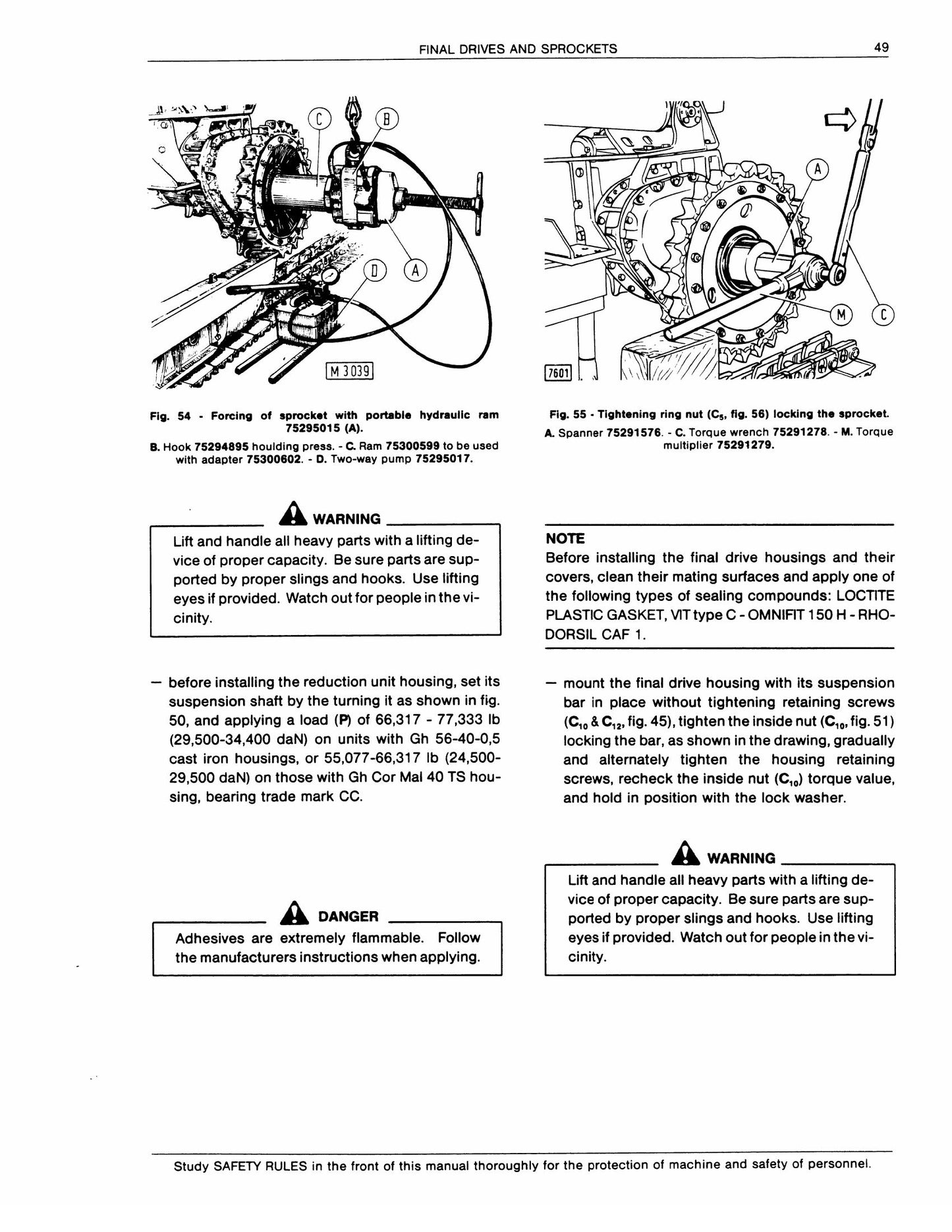 FIATALLIS FL 14-C Bulldozer Factory Workshop Service Manual 73153738