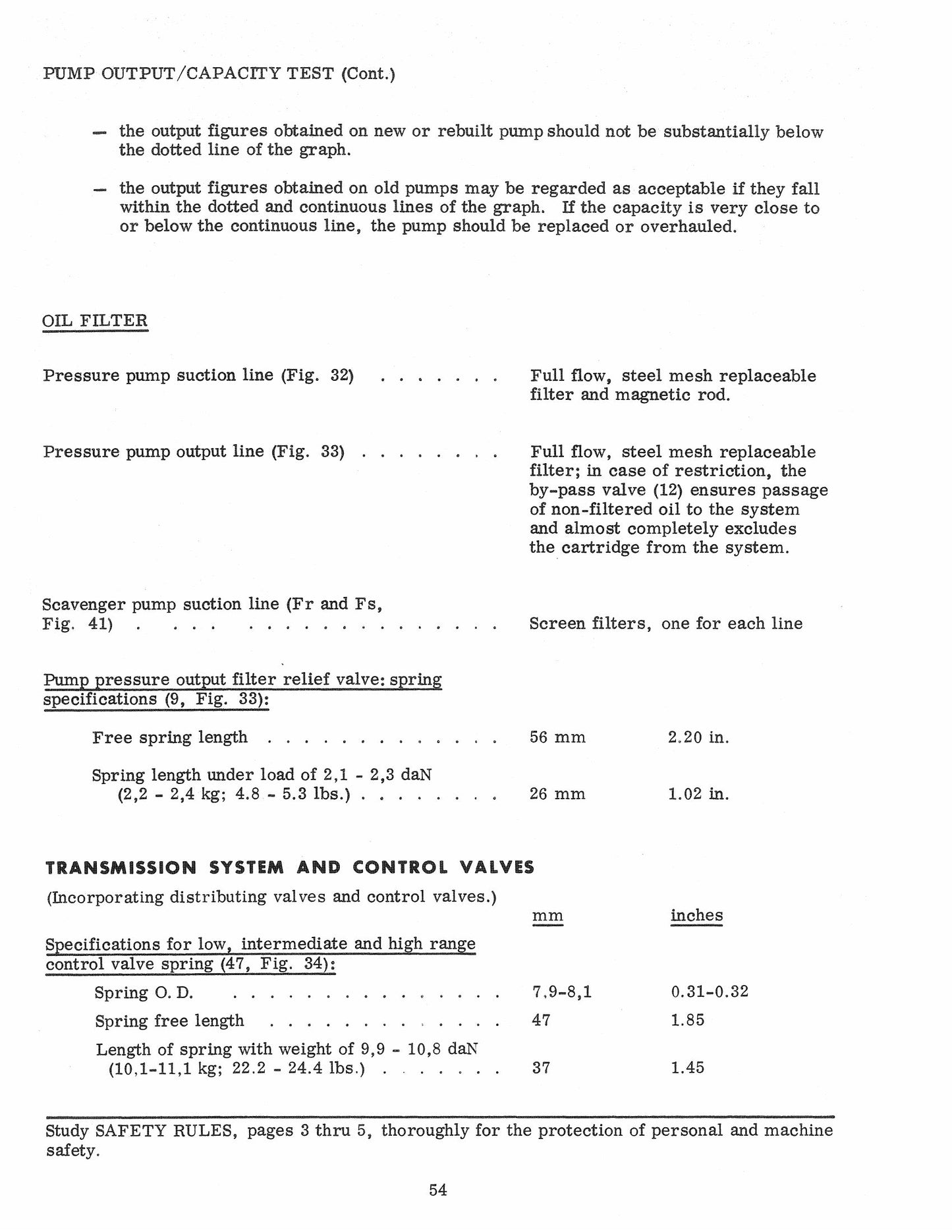 FiatAllis 8-B Crawler Tractor Service Specifications Manual 70698542