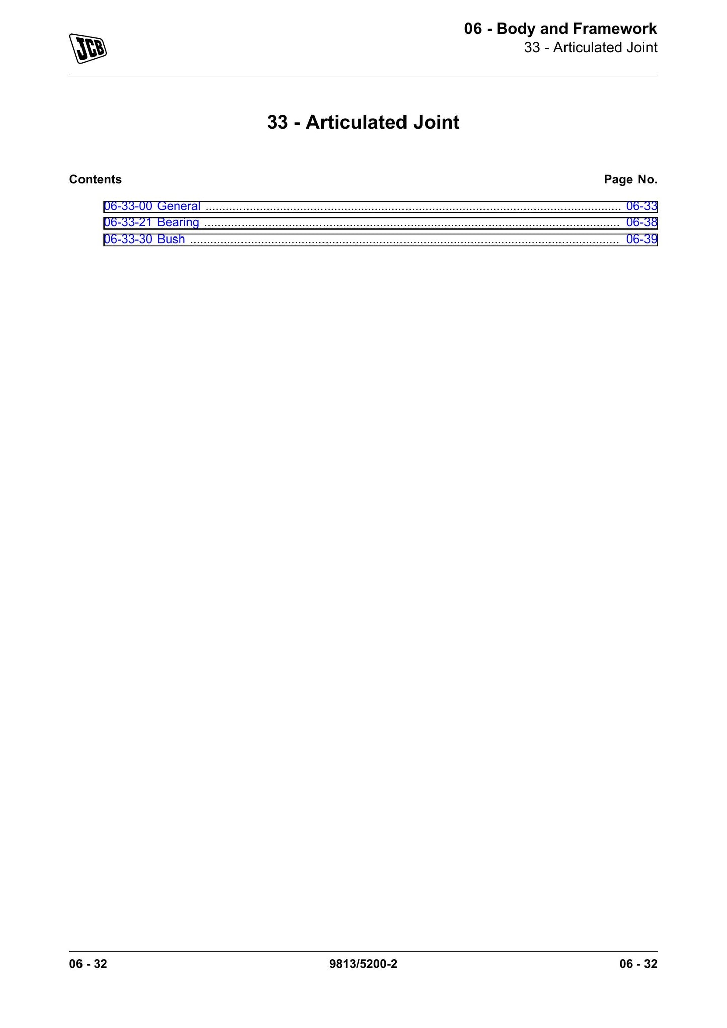 JCB 1THT Dumper Factory Workshop Service Manual 9813/5200