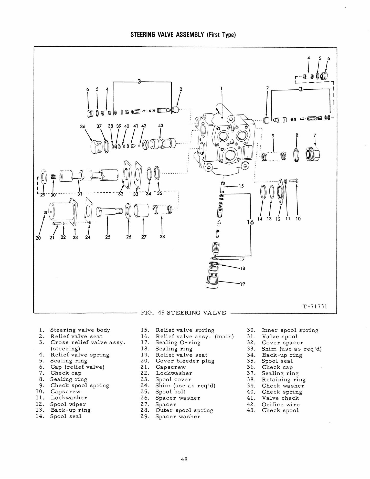 FIAT-ALLIS 745 745H 745-B 745H-B 745-C Wheel Loader Factory Workshop Service Manual 73055601