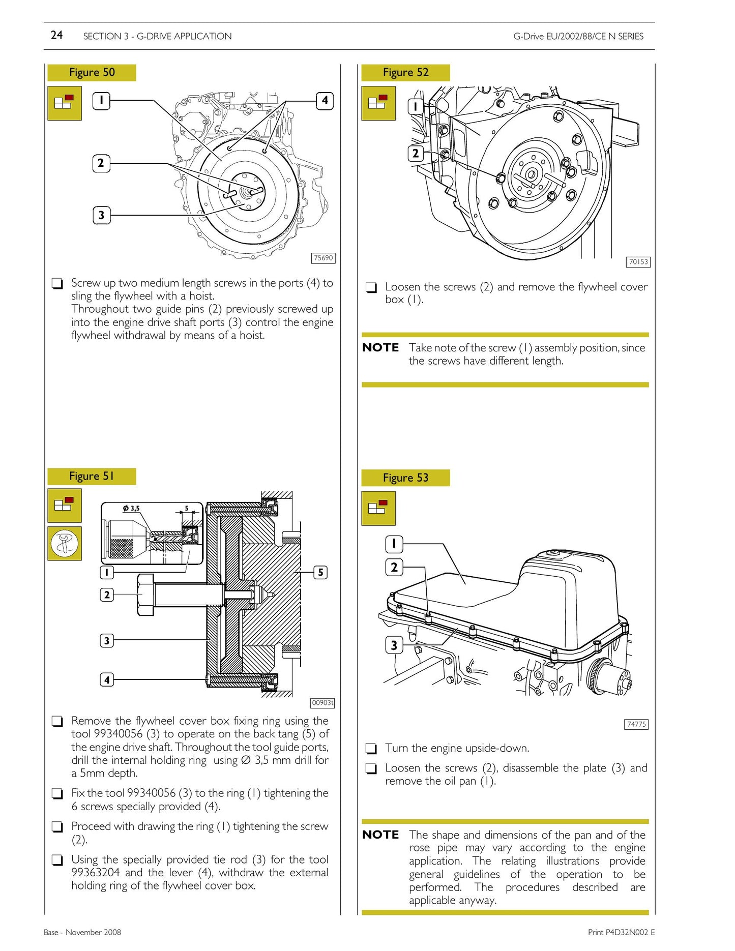 Fiat Powertrain Technologies N45 NEF45 N67 NEF67 Engine Technical and Repair manual 9806-4900