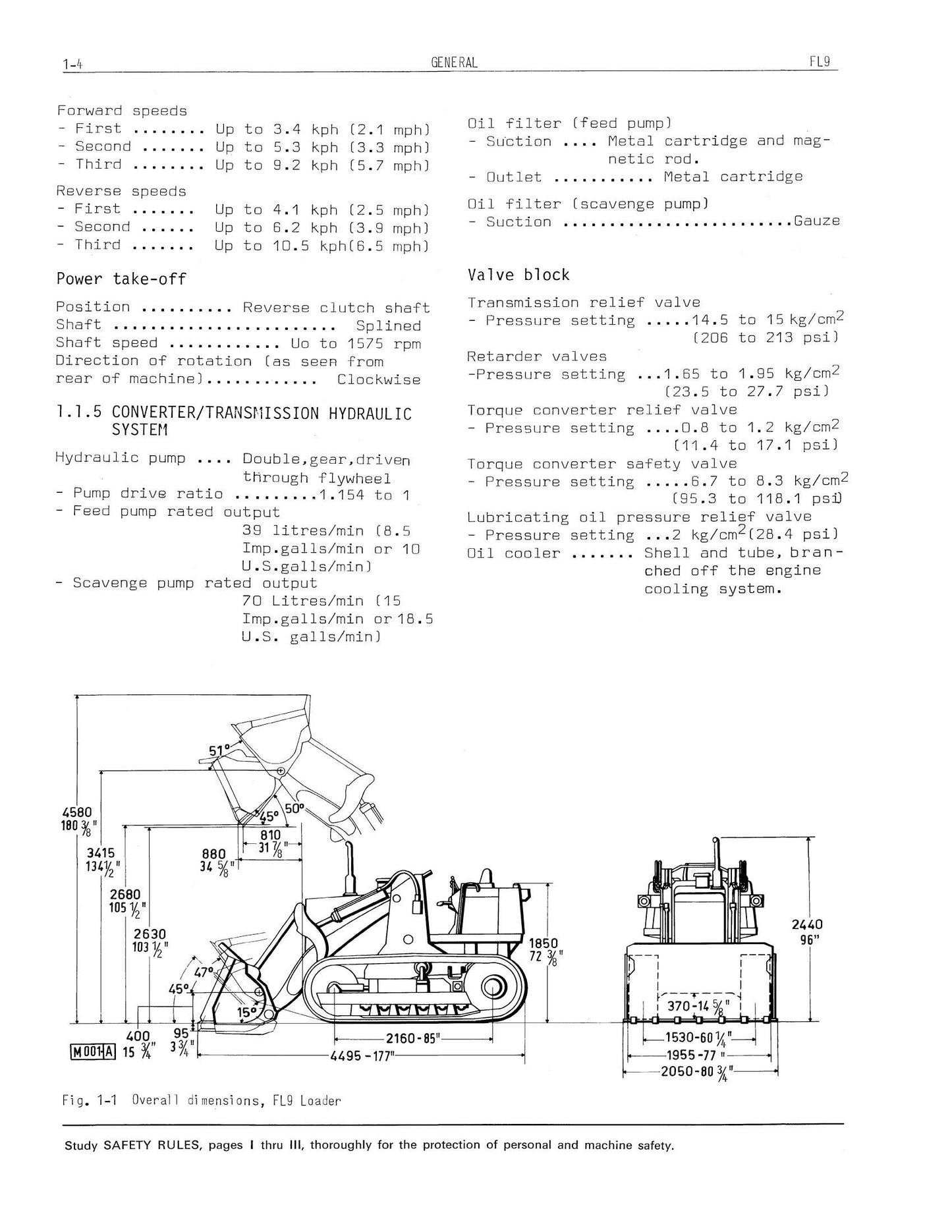 FIATALLIS FL9 Crawler Loader Factory Workshop Service Manual 604.06.052