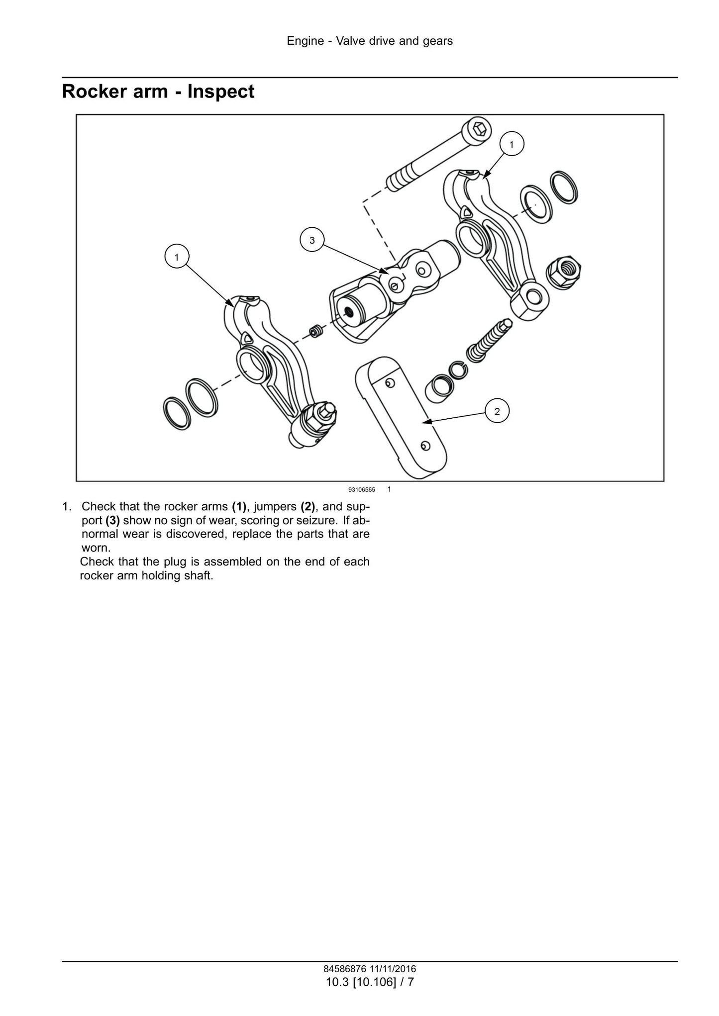 CNH Industrial Vector Tier 2 and Stage II Engine Factory Workshop Service Manual 84586876