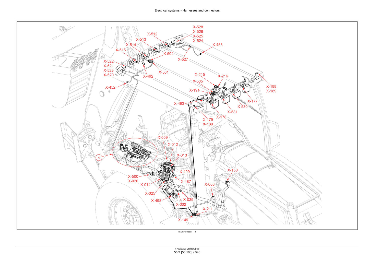 CASE 580N 580SN 580SN WT Backhoe Loader Factory Workshop Service Manual 47918041