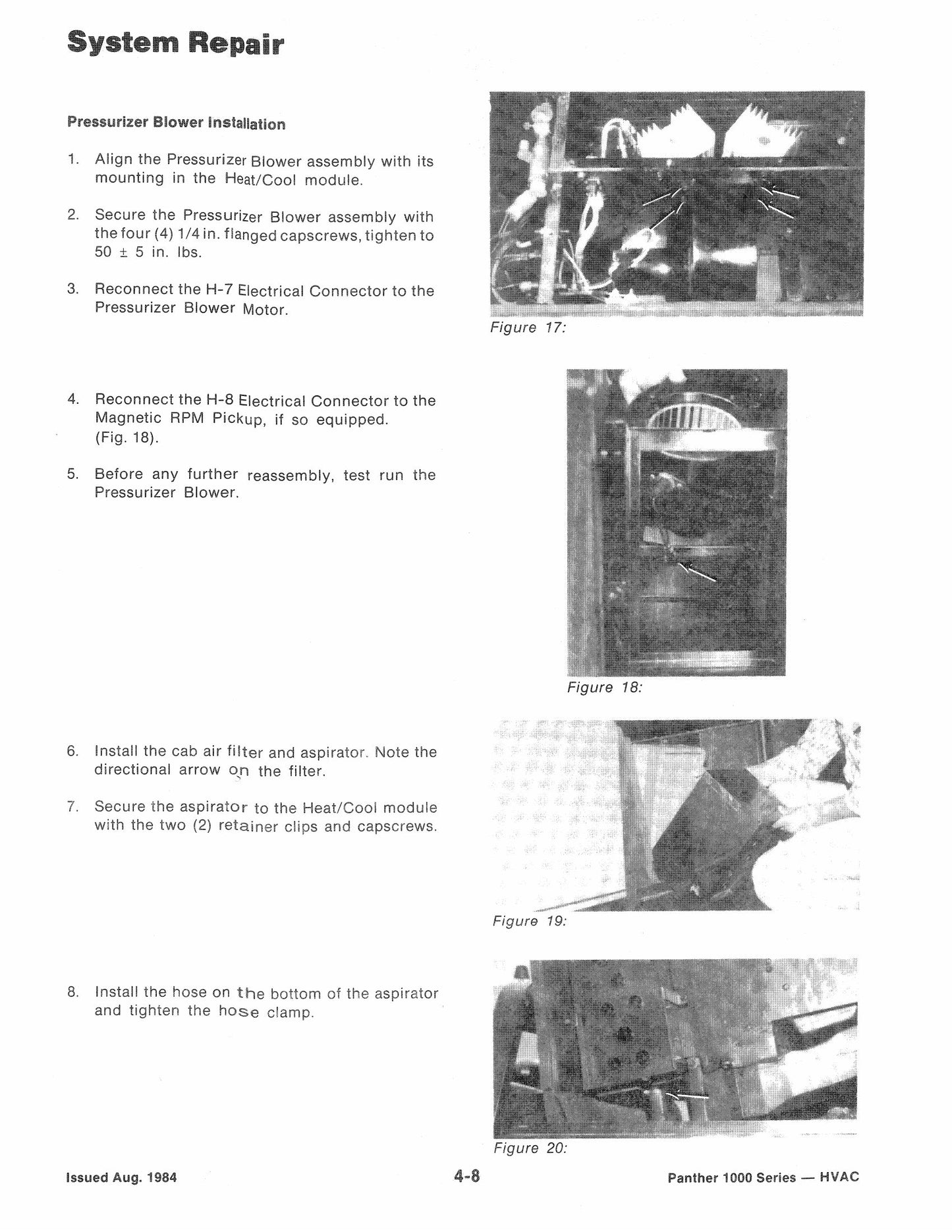 STEIGER PANTHER 1000 SERIES Tractor Factory Workshop Service Manual 37-136