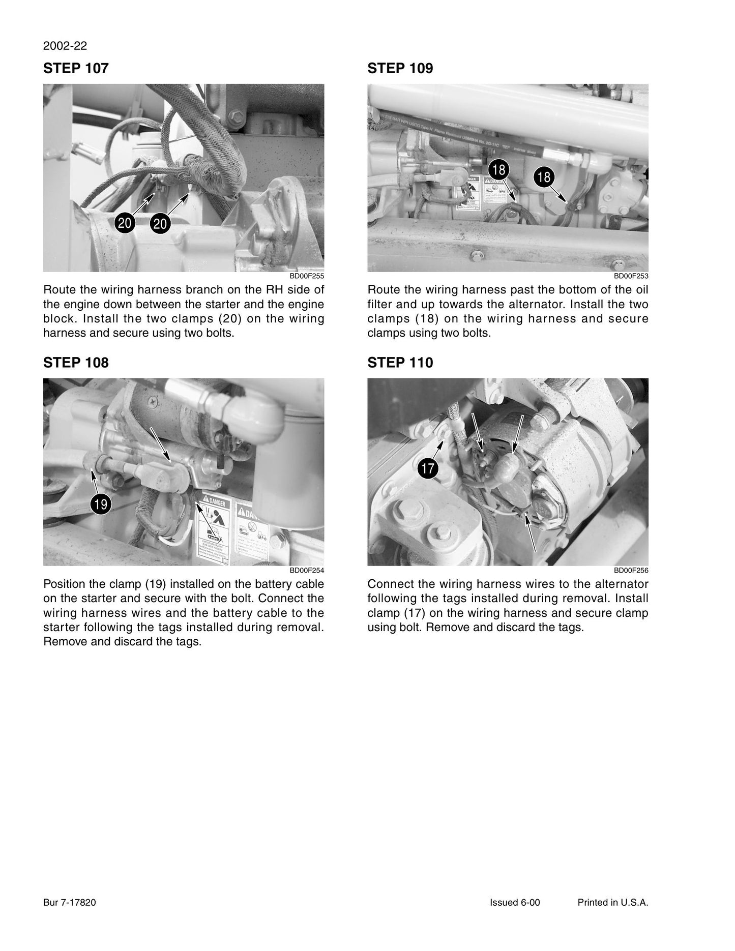 CASE 550H Crawler Factory Workshop Service Manual 7-16170