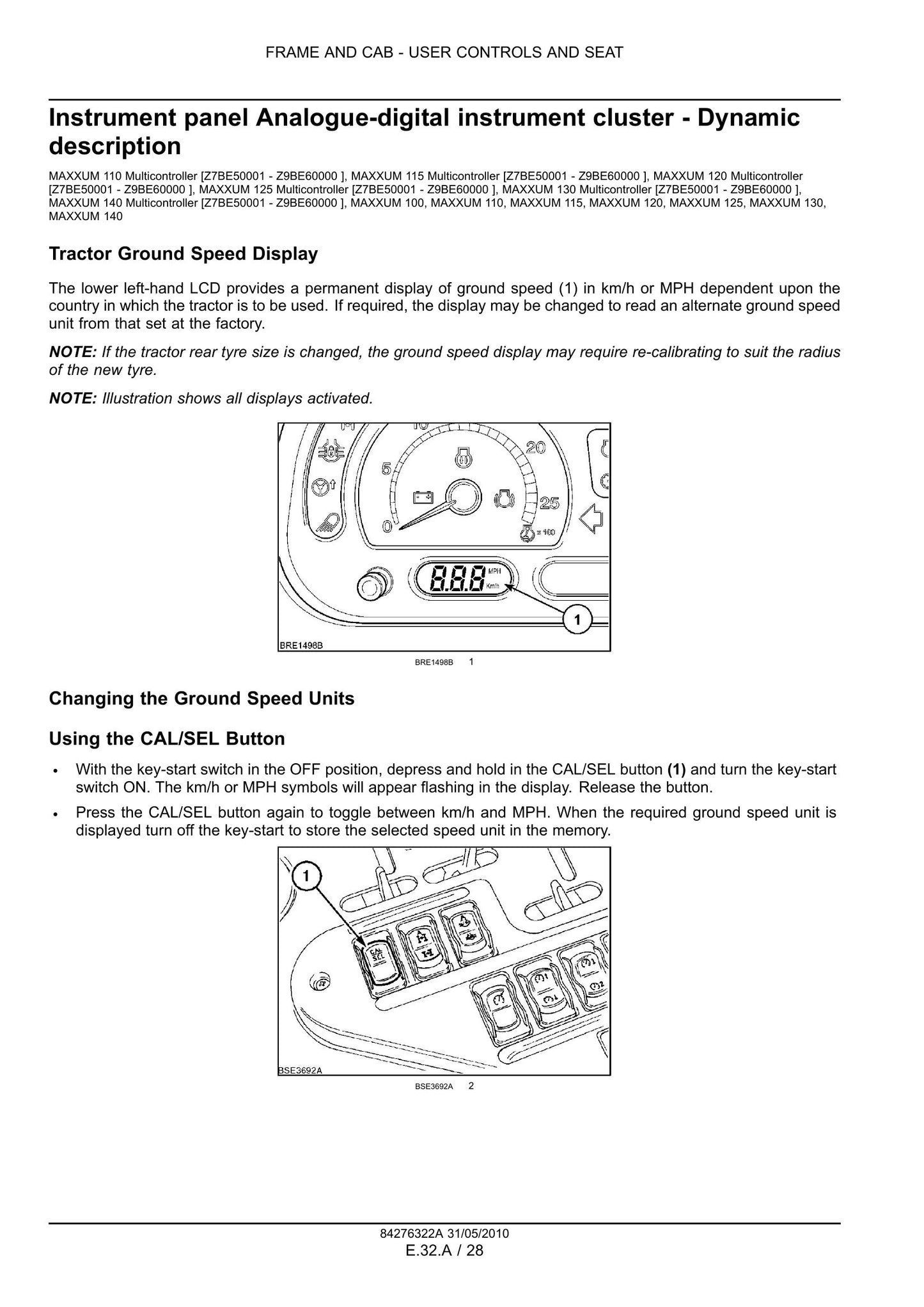 CASE MAXXUM 100 MAXXUM 110 MAXXUM 115 MAXXUM 120 MAXXUM 125 MAXXUM 130 MAXXUM 140 Tractor Factory Workshop Service Manual 84404952