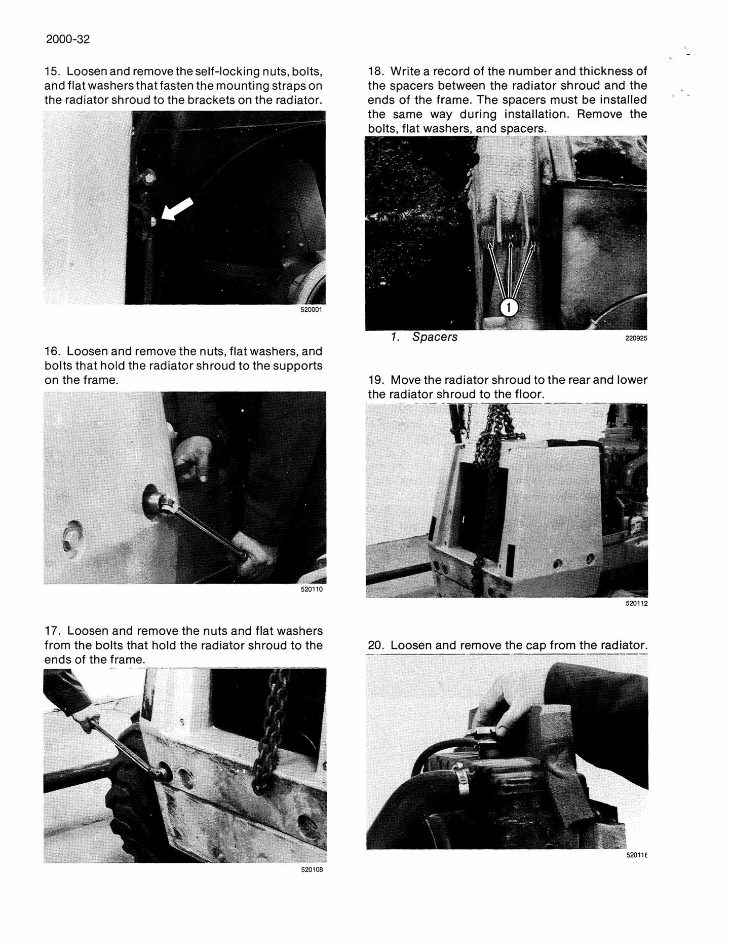 CASE 584E 585E 586E Forklift Factory Workshop Service Manual Rac 8-15541