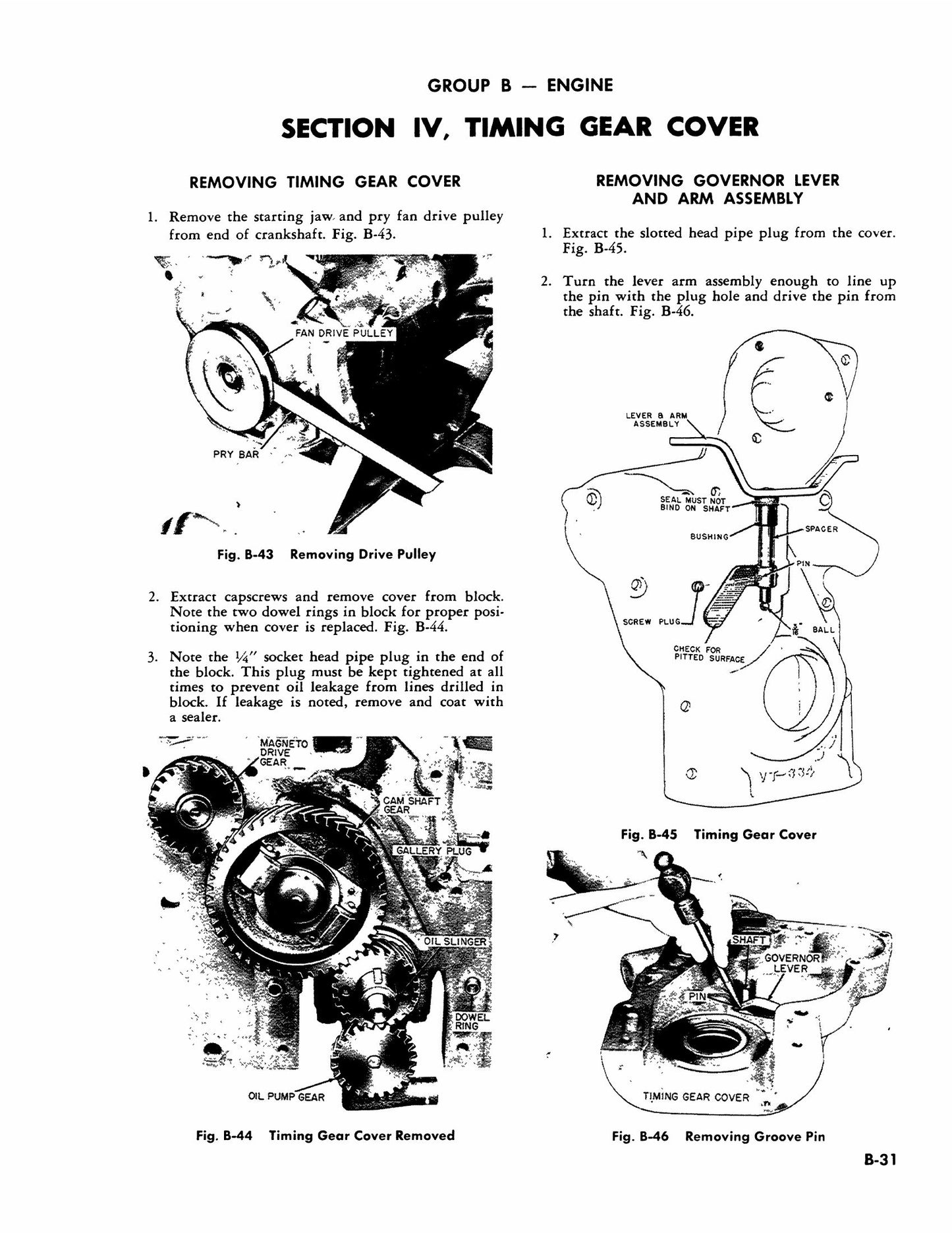 CASE 350 500B 600B Tractor Factory Workshop Service Manual 9-92281