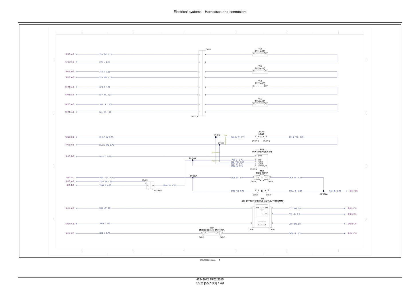 CASE CX250D CX250D Long Reach Crawler Excavator Factory Workshop Service Manual 47869905