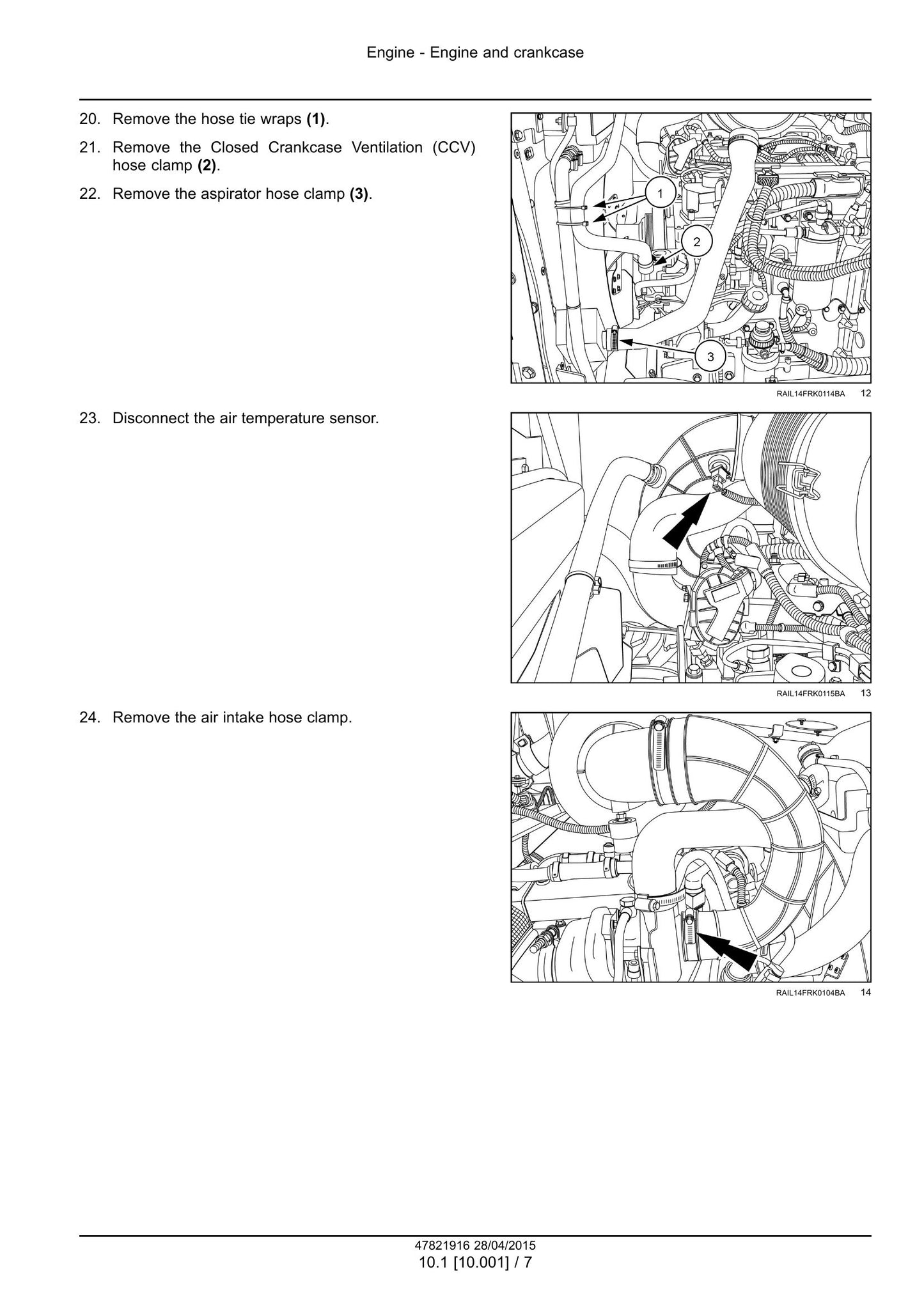 CASE 586H 588H Rough Terrain Forklift Factory Workshop Service Manual 47881828