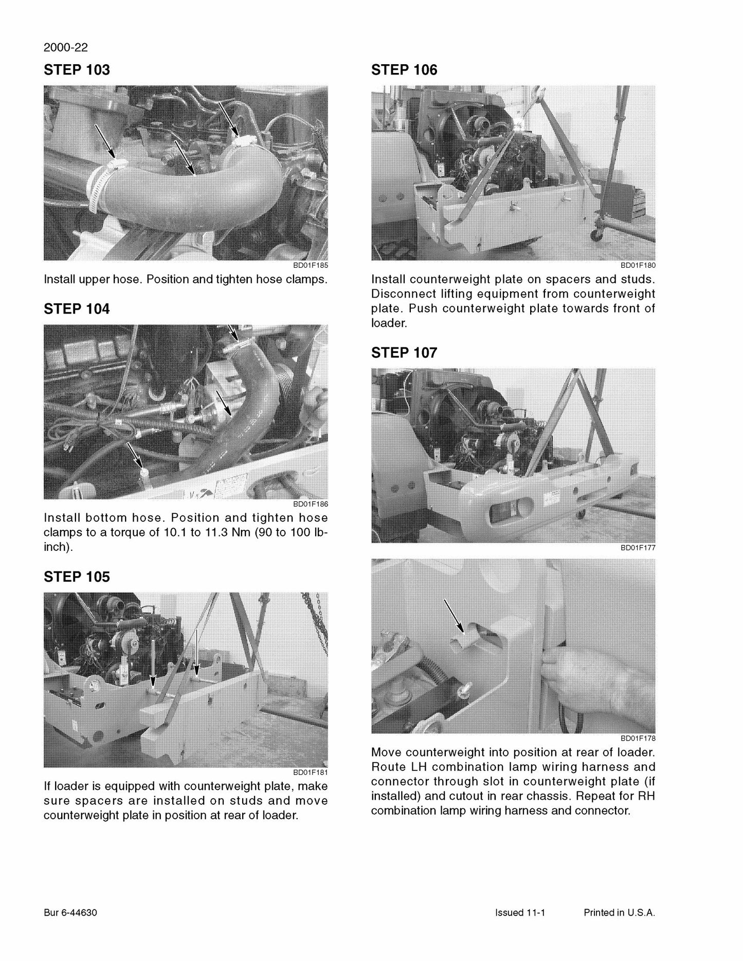 CASE 621D Wheel Loader Factory Workshop Service Manual 6-42965