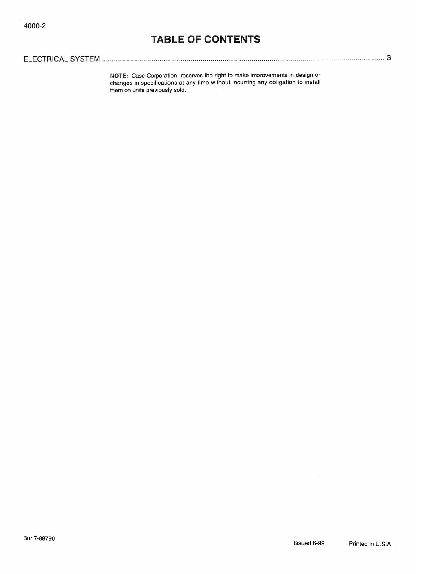 CASE 689G Telescopic Handler Factory Workshop Service Manual 7-88730