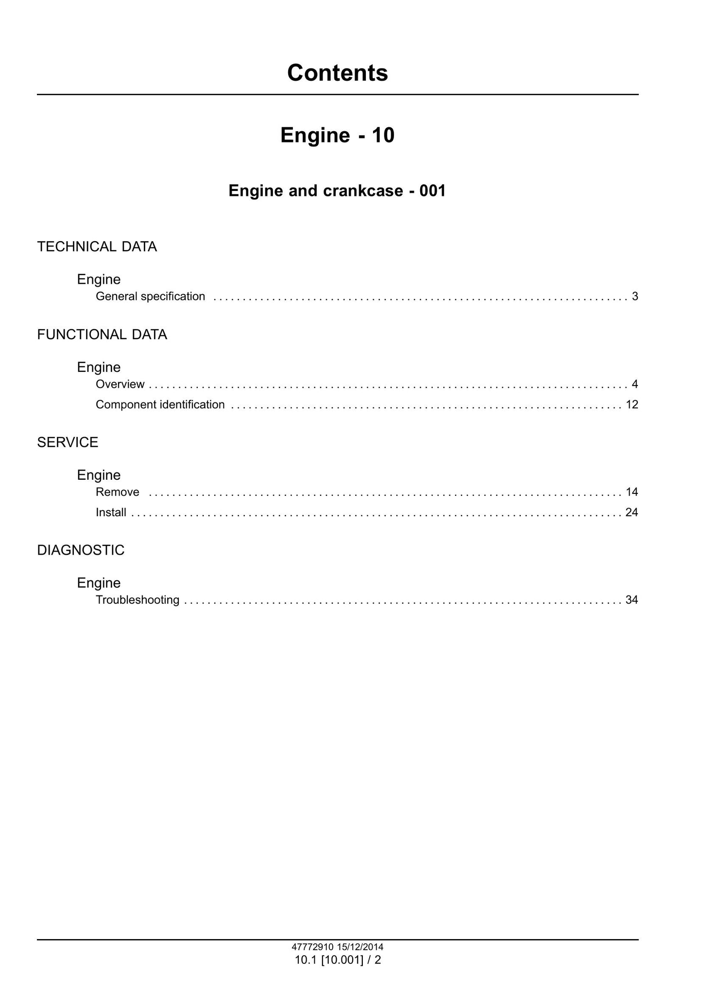 CASE DV209C DV210C Vibratory Roller Factory Workshop Service Manual 47772910