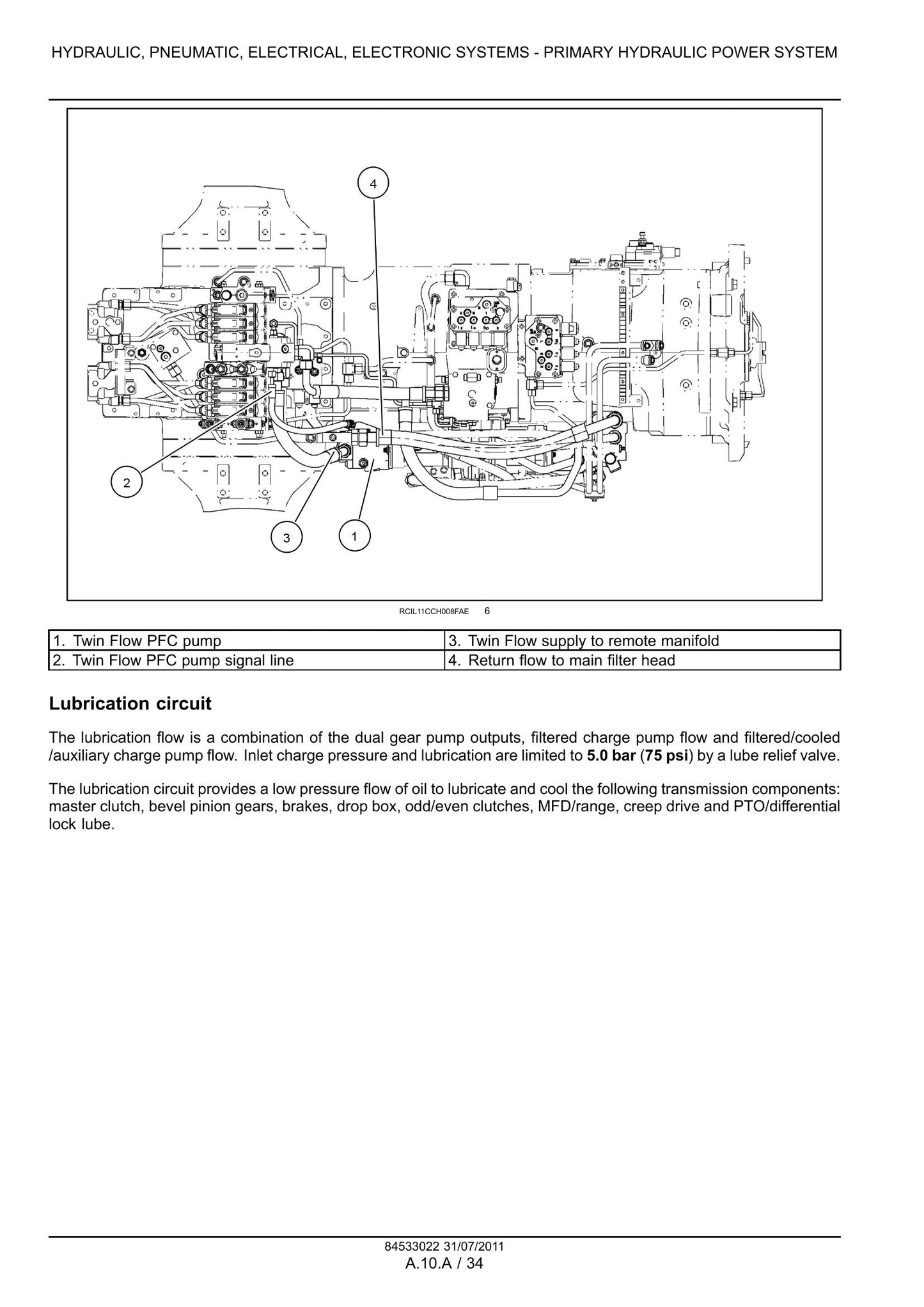CASE MAGNUM 235 MAGNUM 260 MAGNUM 290 MAGNUM 315 MAGNUM 340 Tractor Factory Workshop Service Manual 84494804
