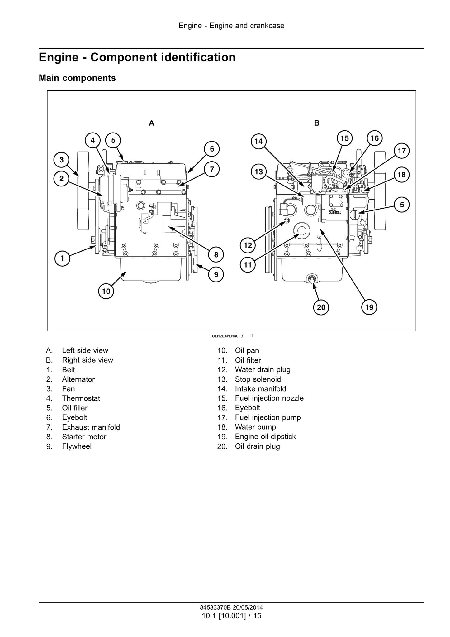 CASE CX15B CX18B Crawler Excavator Factory Workshop Service Manual 84533370B