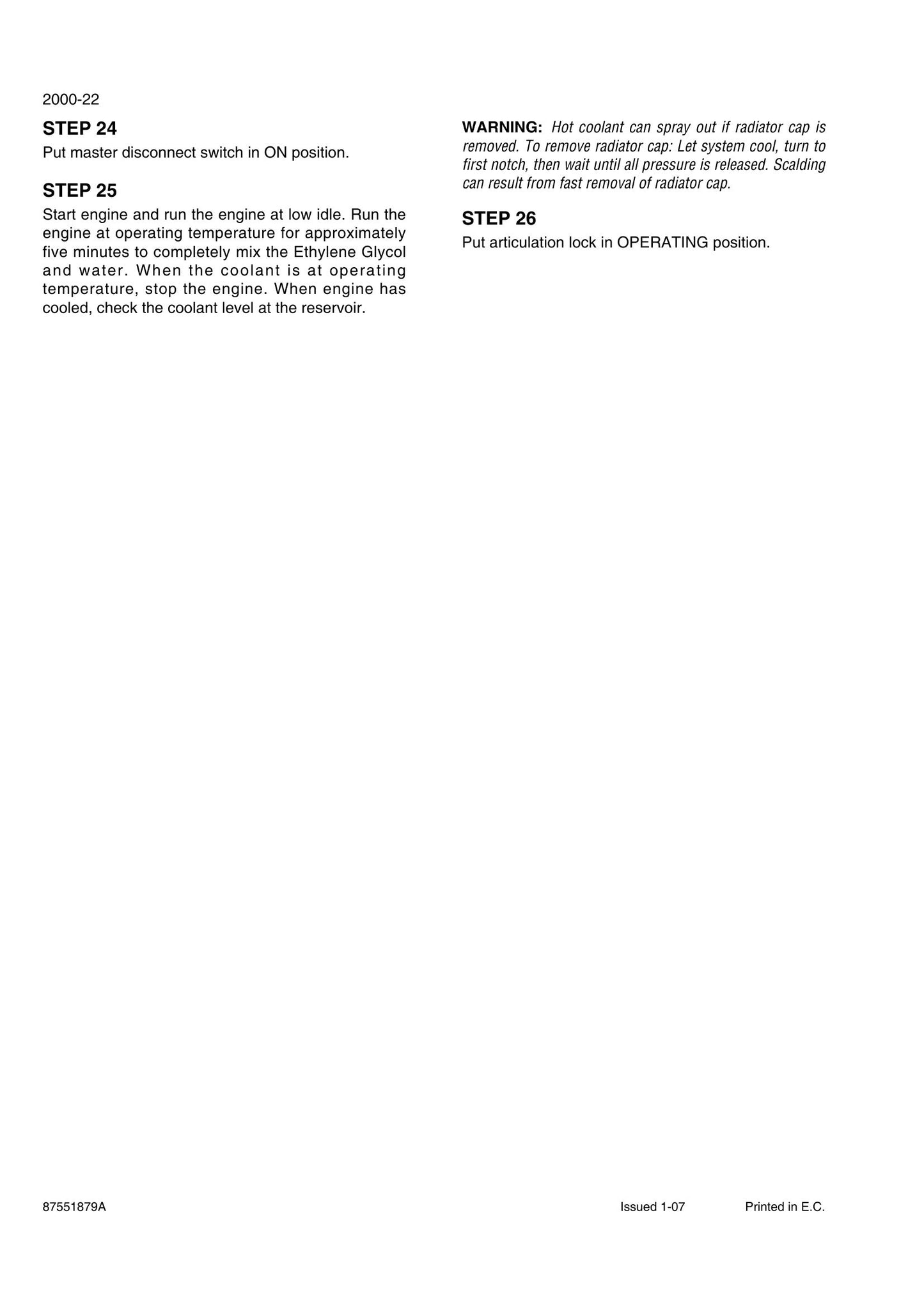 CASE 821E Wheel Loader Factory Workshop Service Manual 87551879A