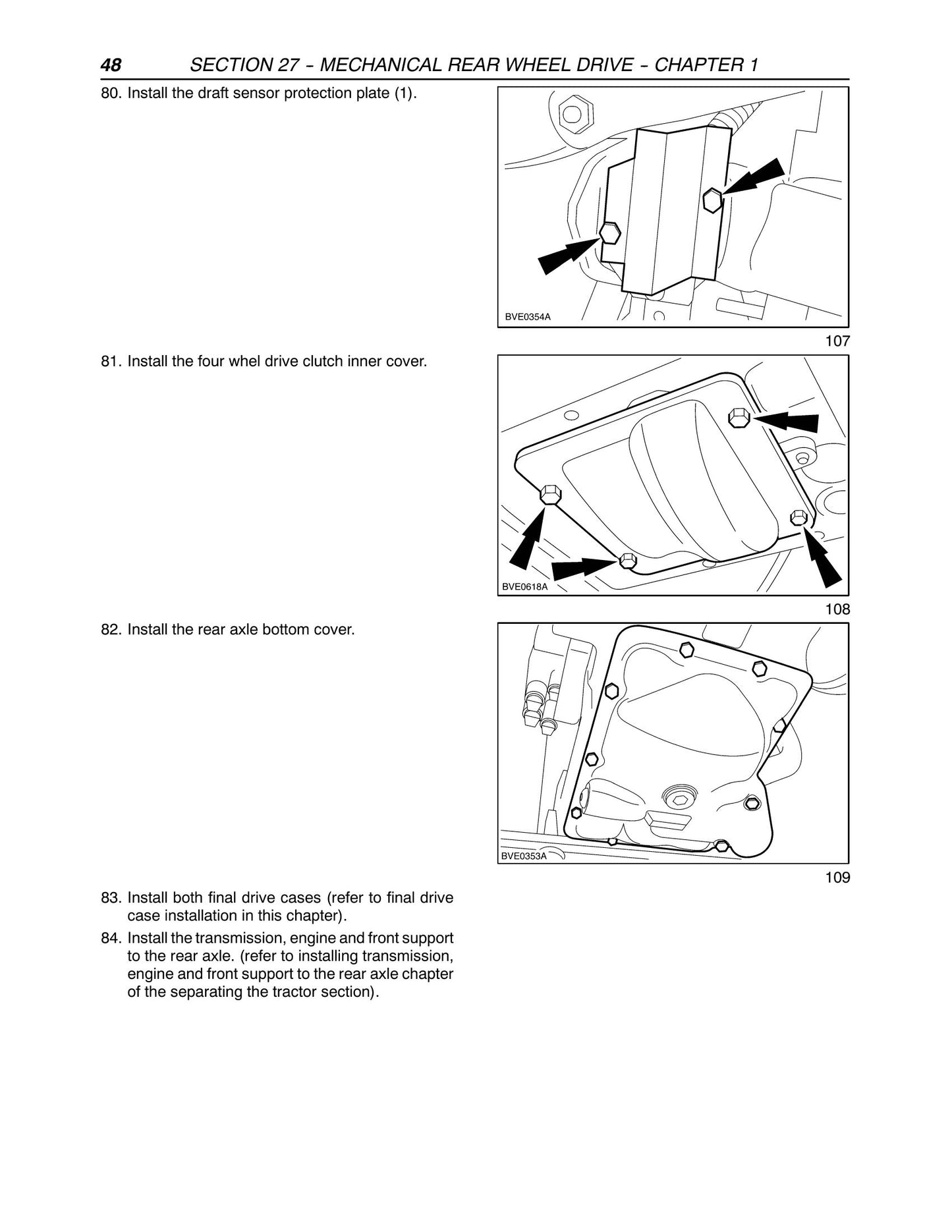 CASE MXU100 MXU110 MXU115 MXU125 MXU130 MXU135 Tractor Factory Workshop Repair Manual 87520742