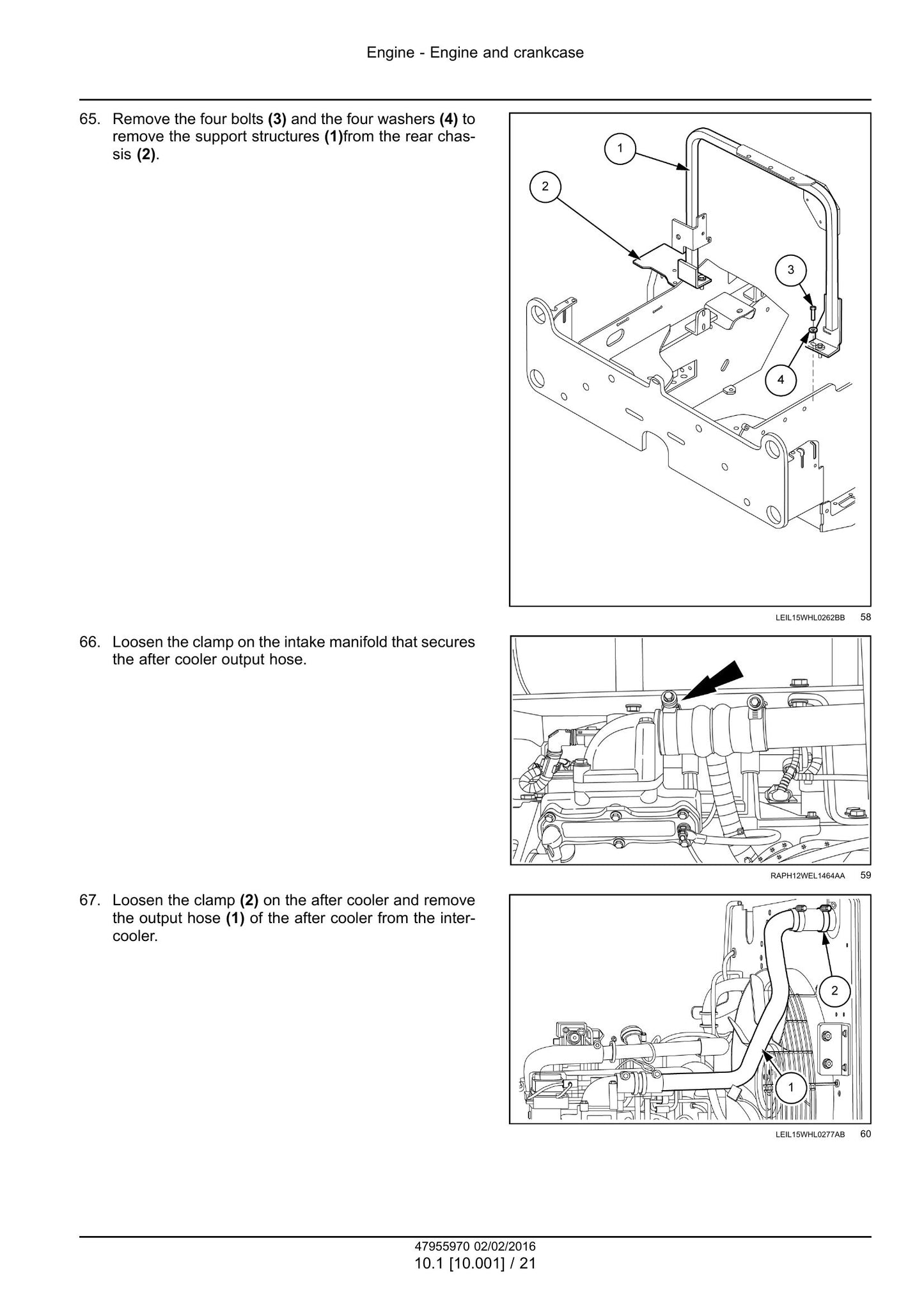 CASE 521F Wheel Loader Factory Workshop Service Manual 47979860