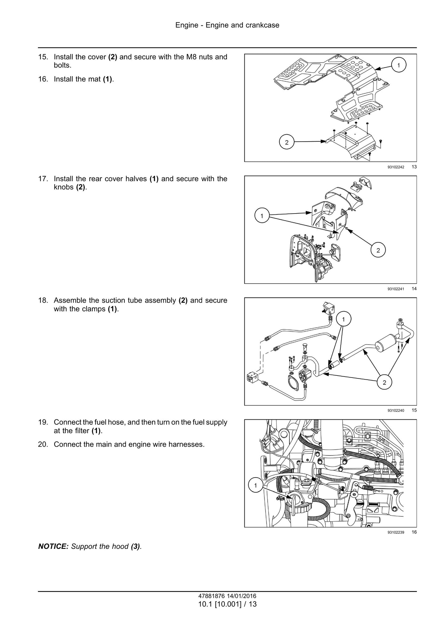 CASE FARMALL 30A FARMALL 35A Compact Tractor Factory Workshop Service Manual 47956047
