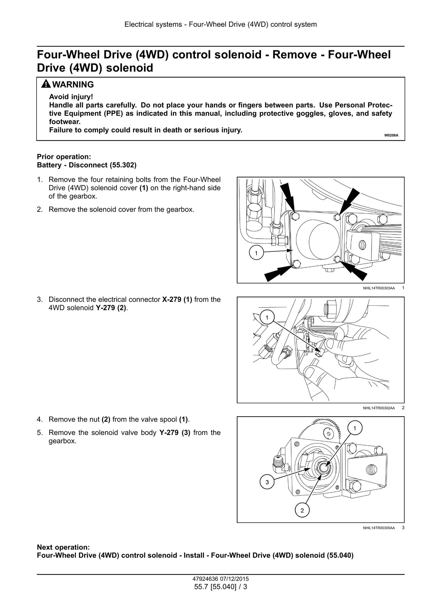 CASE Farmall 110A Farmall 120A Farmall 130A Farmall 140A Tractor Factory Workshop Service Manual 47955973