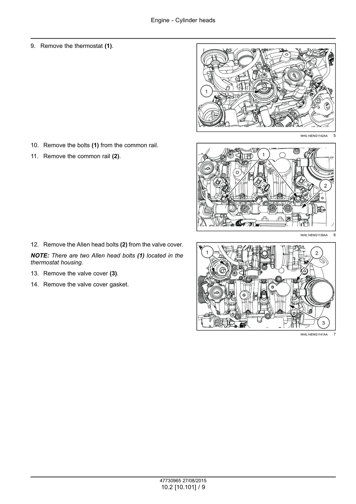 CNH Industrial R 753 IE4 Engine Factory Workshop Service Manual 47730965