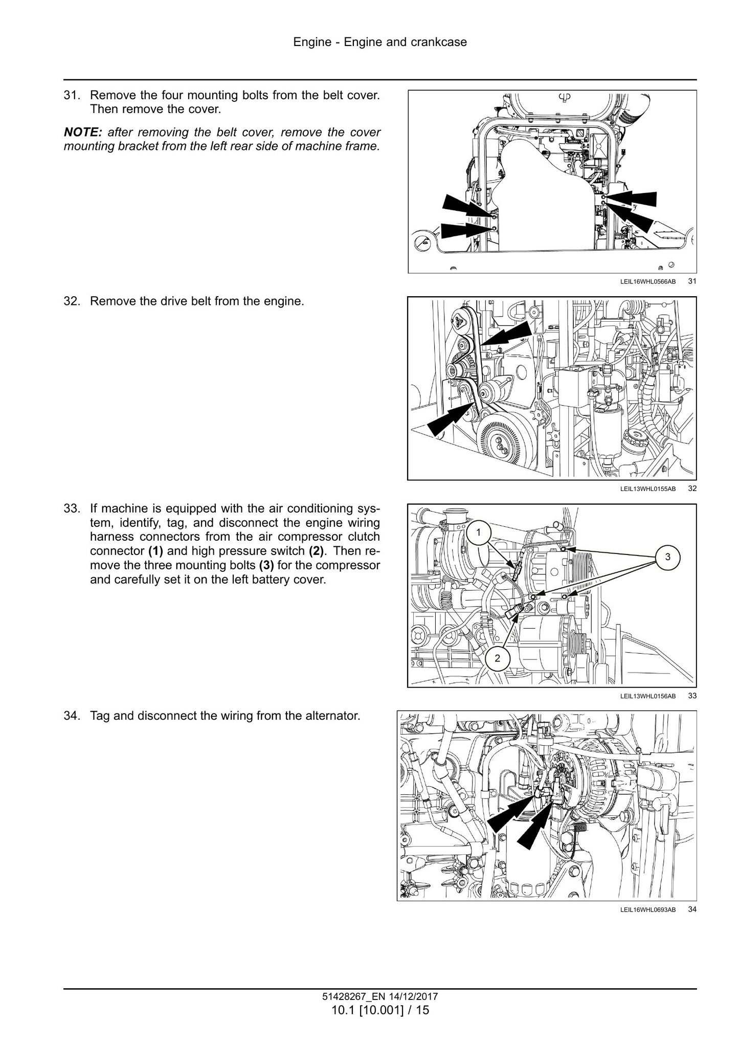 CASE 821G 921G Wheel Loader Factory Workshop Service Manual 51428267