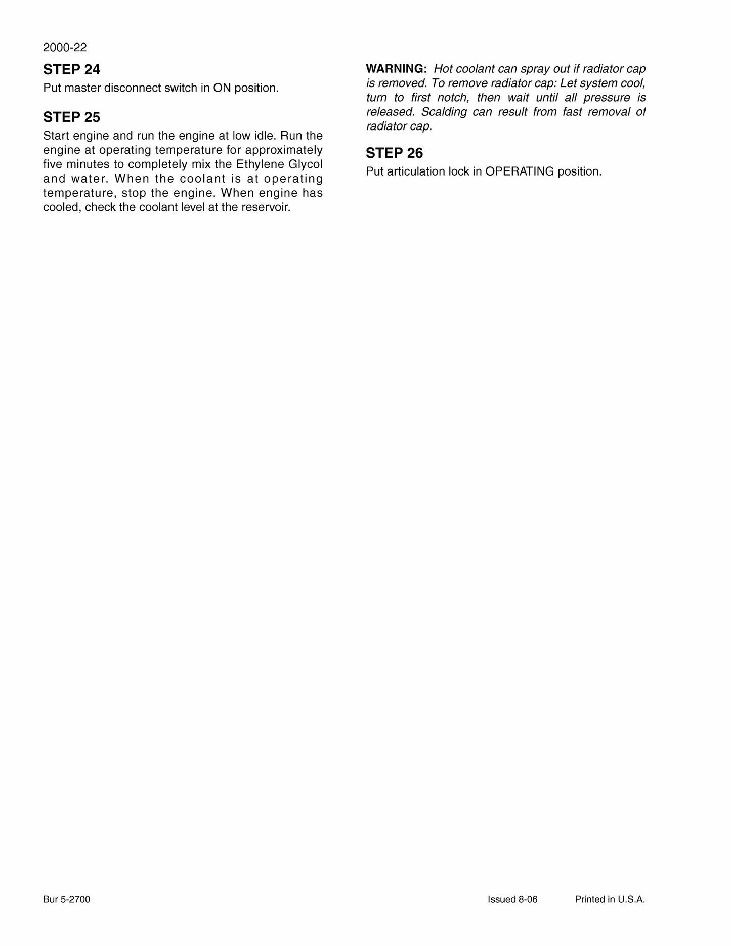 CASE 621E Wheel Loader Factory Workshop Service Manual 84243974