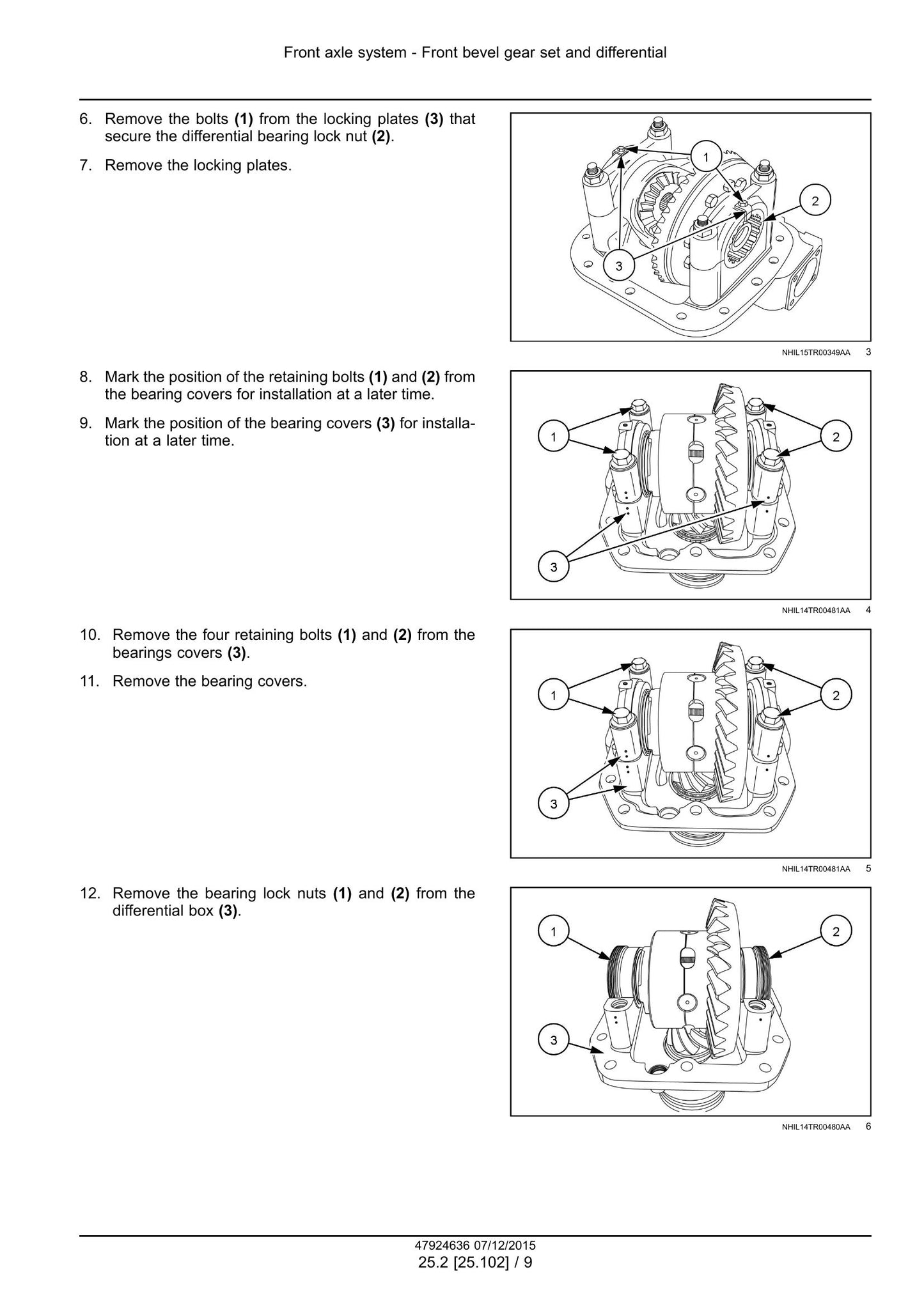 CASE Farmall 110A Farmall 120A Farmall 130A Farmall 140A Tractor Factory Workshop Service Manual 47955973