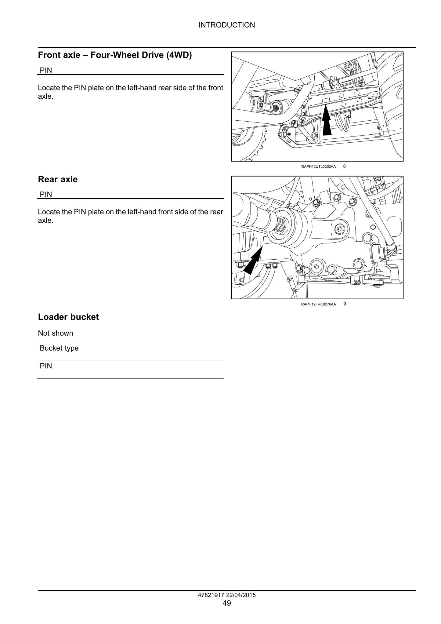CASE 570N EP Tractor Loader Factory Workshop Service Manual 47881780