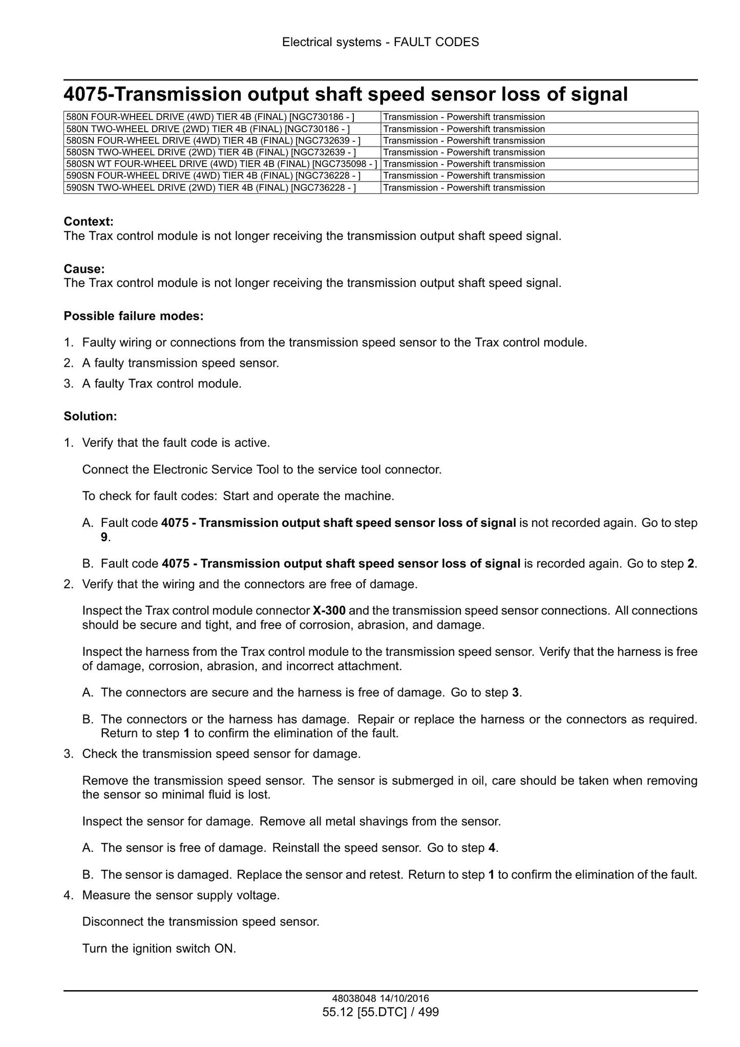 CASE 580N 580SN 580SN WT 590SN Backhoe Loader Factory Workshop Service Manual 48080070
