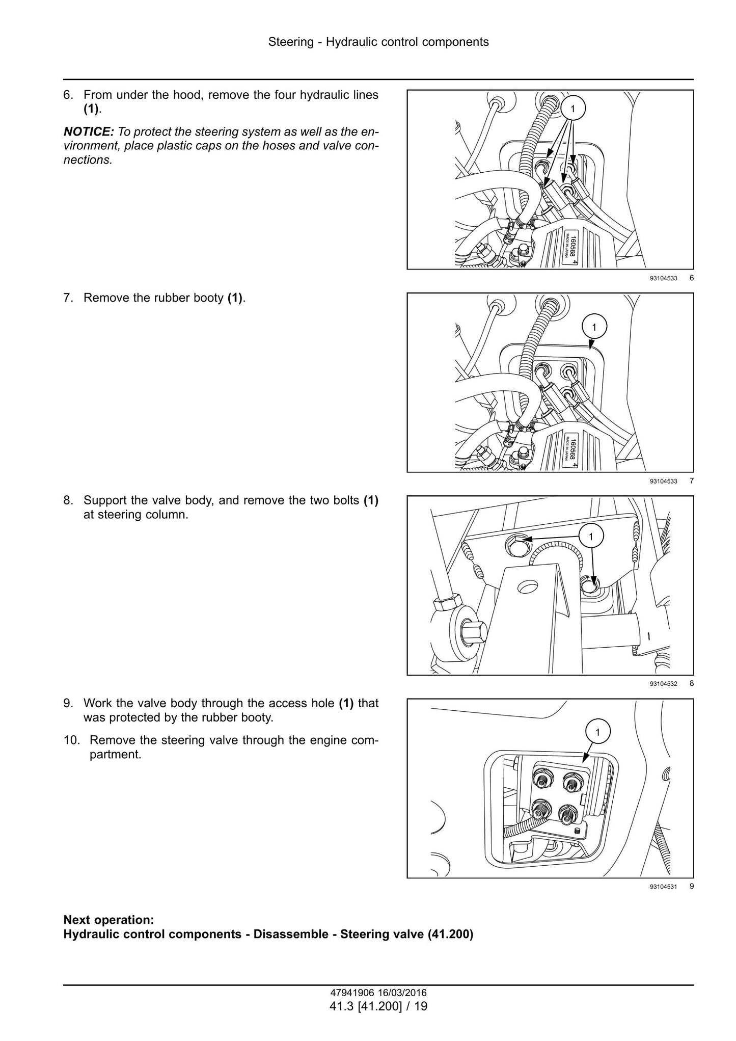 CASE Farmall 40C Farmall 50C Compact Tractor Factory Workshop Service Manual 47998535