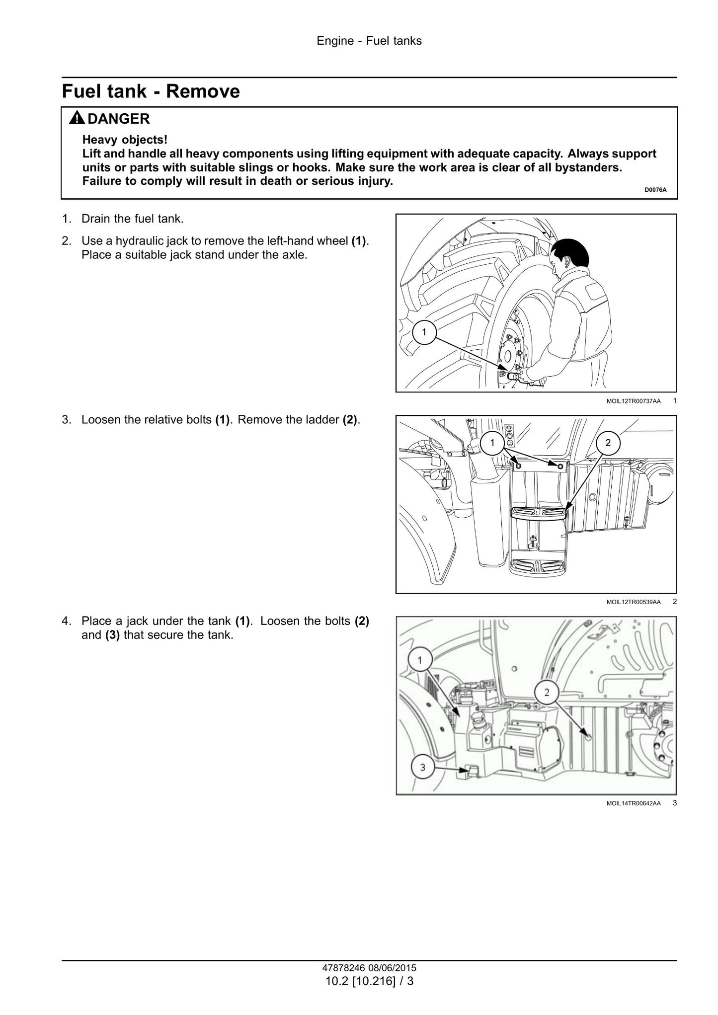 CASE Farmall 90C Farmall 100C Farmall 110C Farmall 120C Tractor Factory Workshop Service Manual 47899706