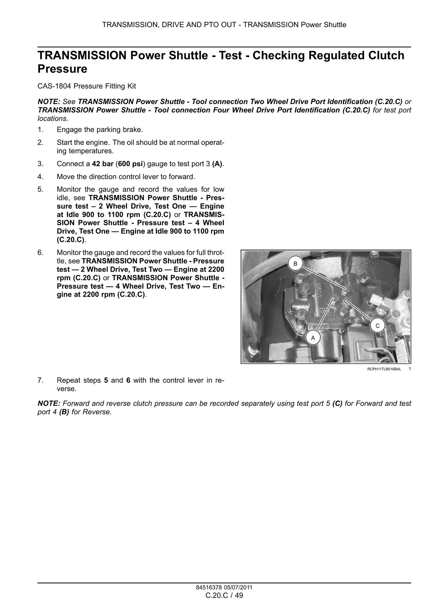 CASE 580N 580SN-WT 590SN Tractor Loader Backhoe Factory Workshop Service Manual 84540379