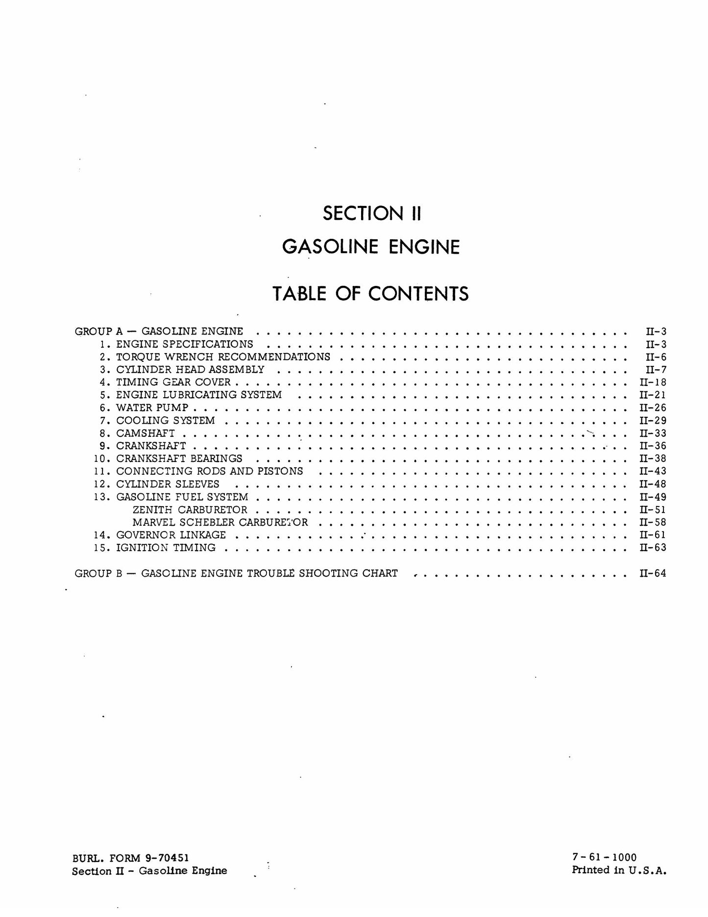 CASE W3 Wheel Tractor Factory Workshop Service Manual 9-70451