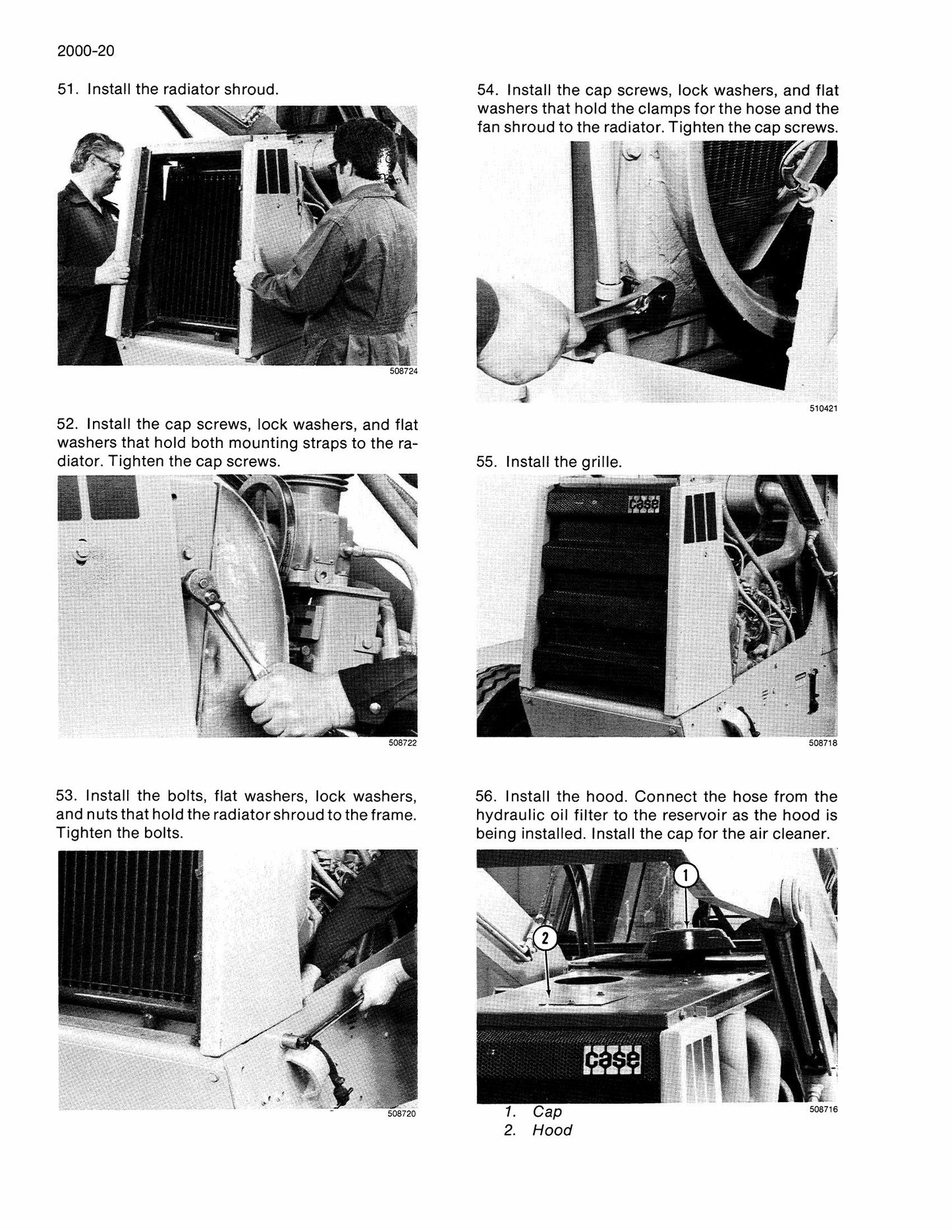 CASE 780C Backhoe Loader Factory Workshop Service Manual