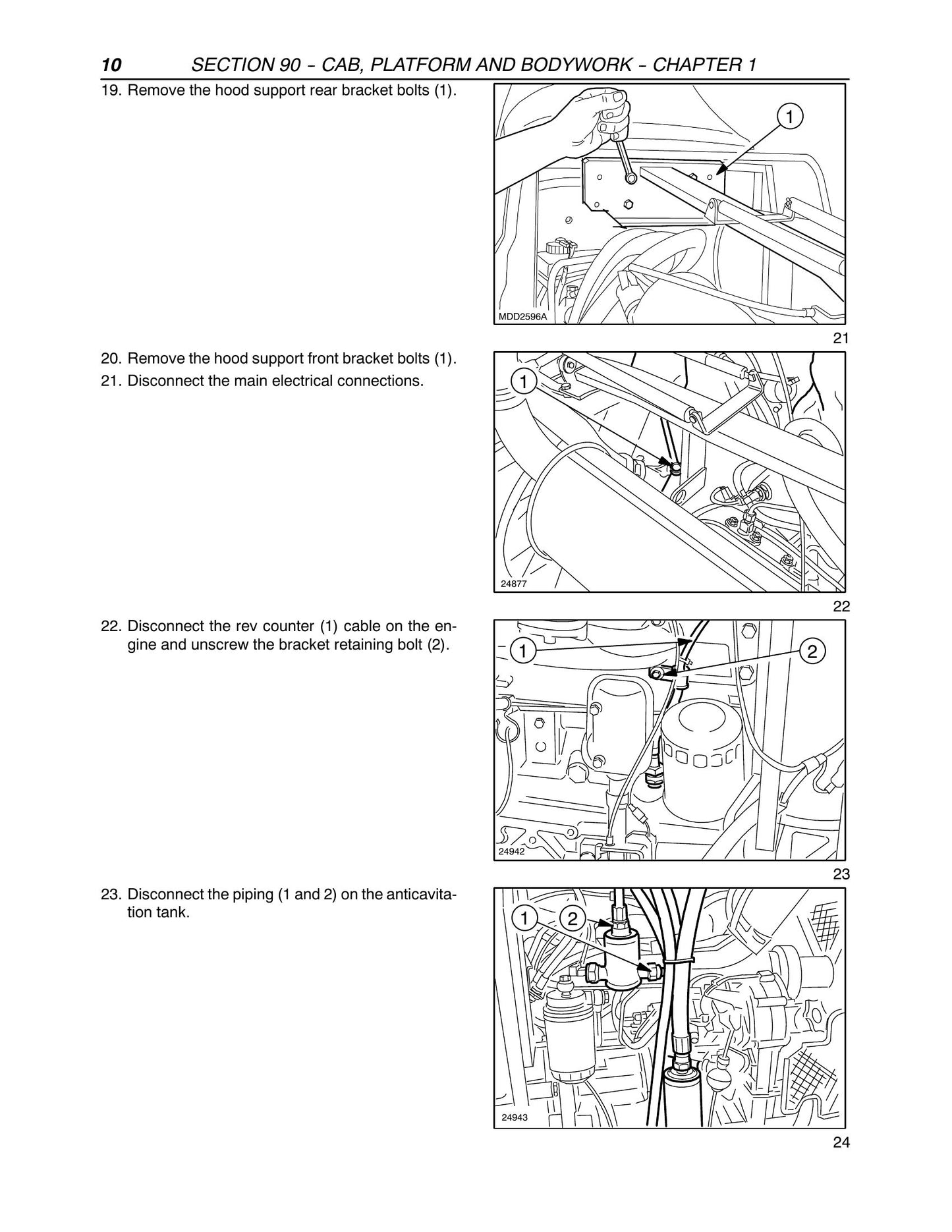 CASE IH JX1080U JX1090U JX1100U Tractor Factory Workshop Repair Manual 87054734