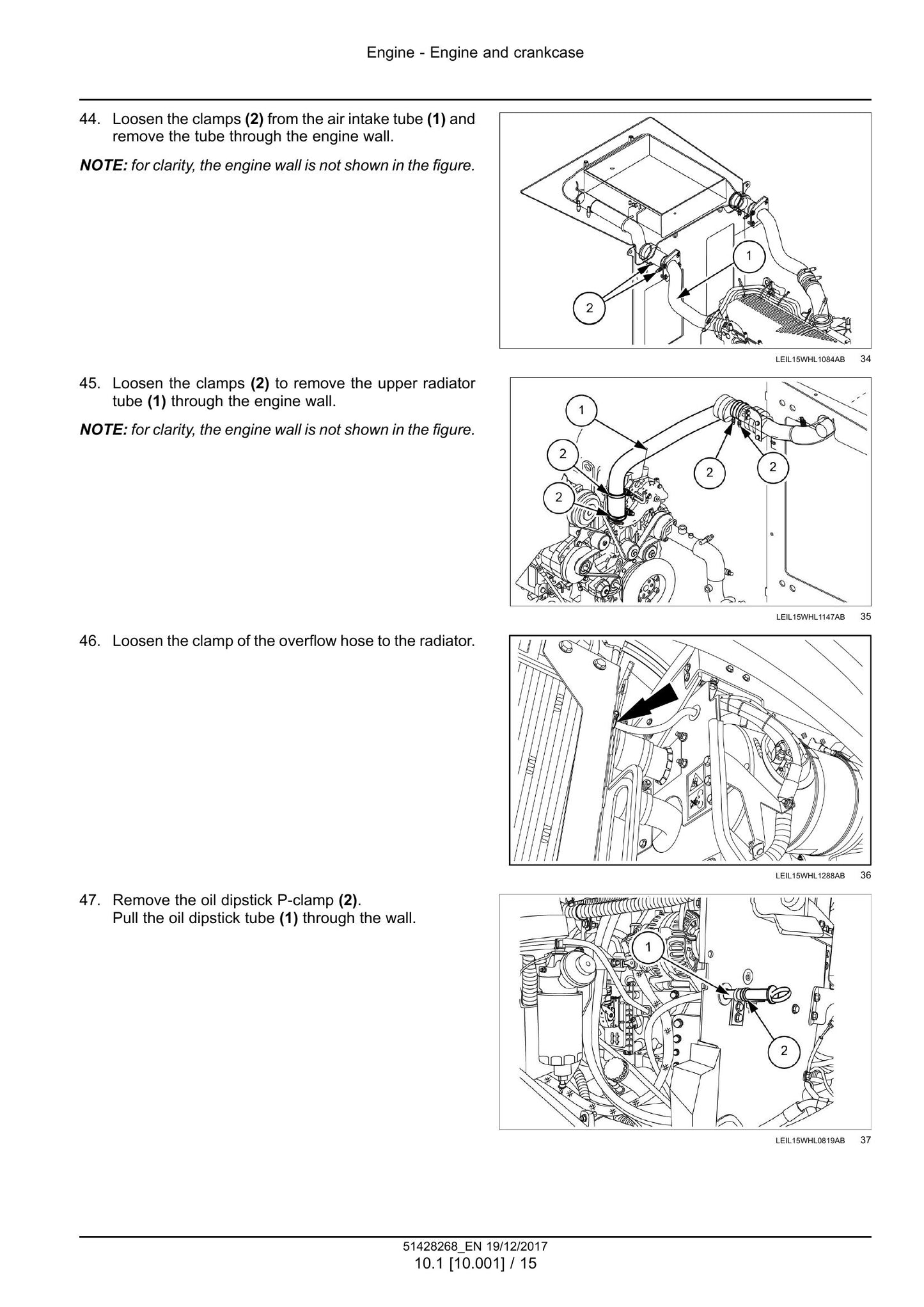 CASE 1021G 1121G Wheel Loader Factory Workshop Service Manual 51428268