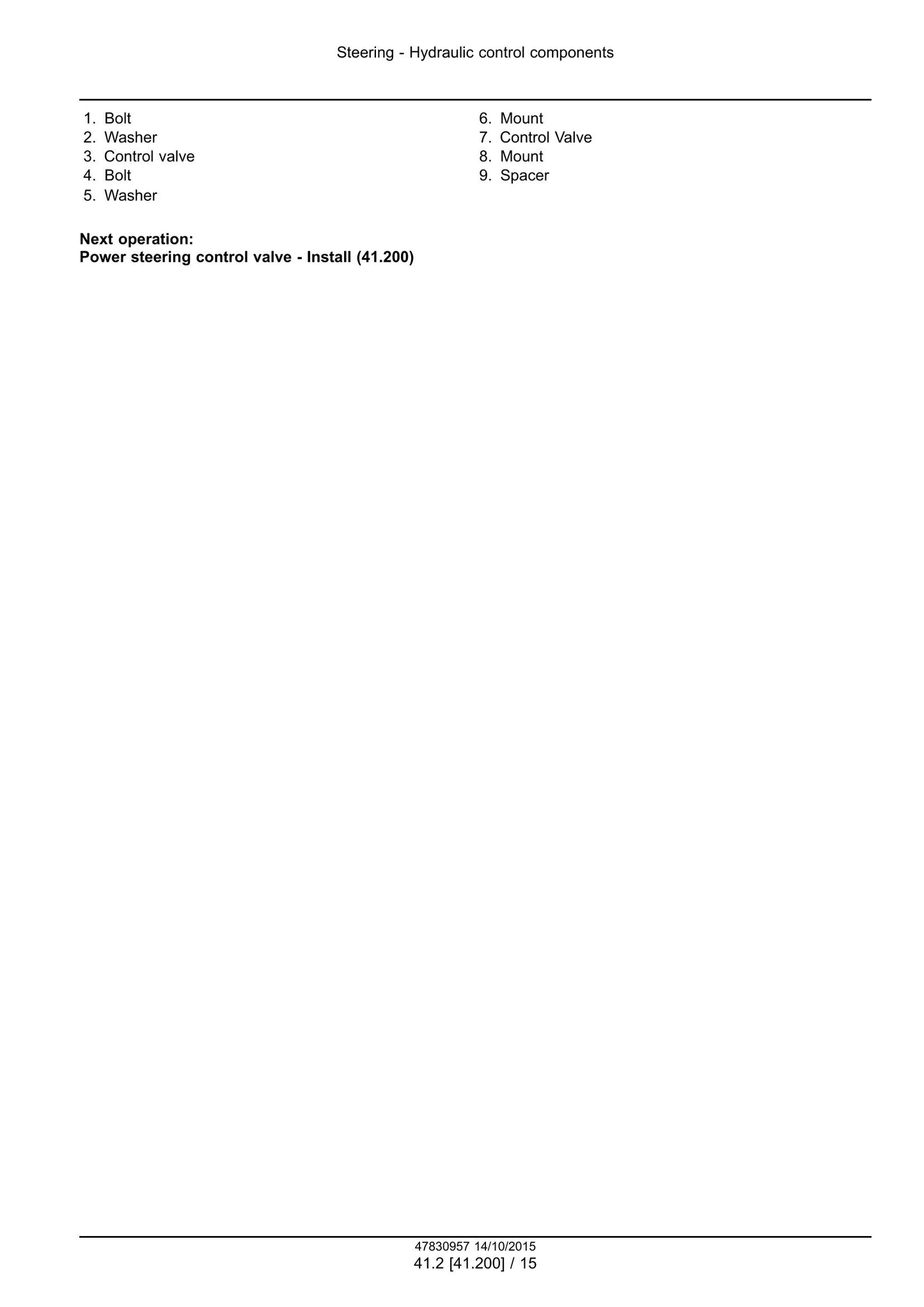 CASE 580N EP Backhoe Loader Factory Workshop Service Manual 47936421