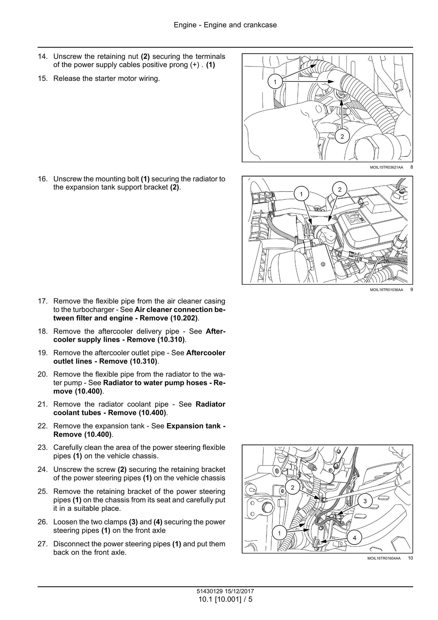 CASE Farmall 80N 80V 90N 90V 100N 100V 110N 110V Tractor Factory Workshop Service Manual 51430129
