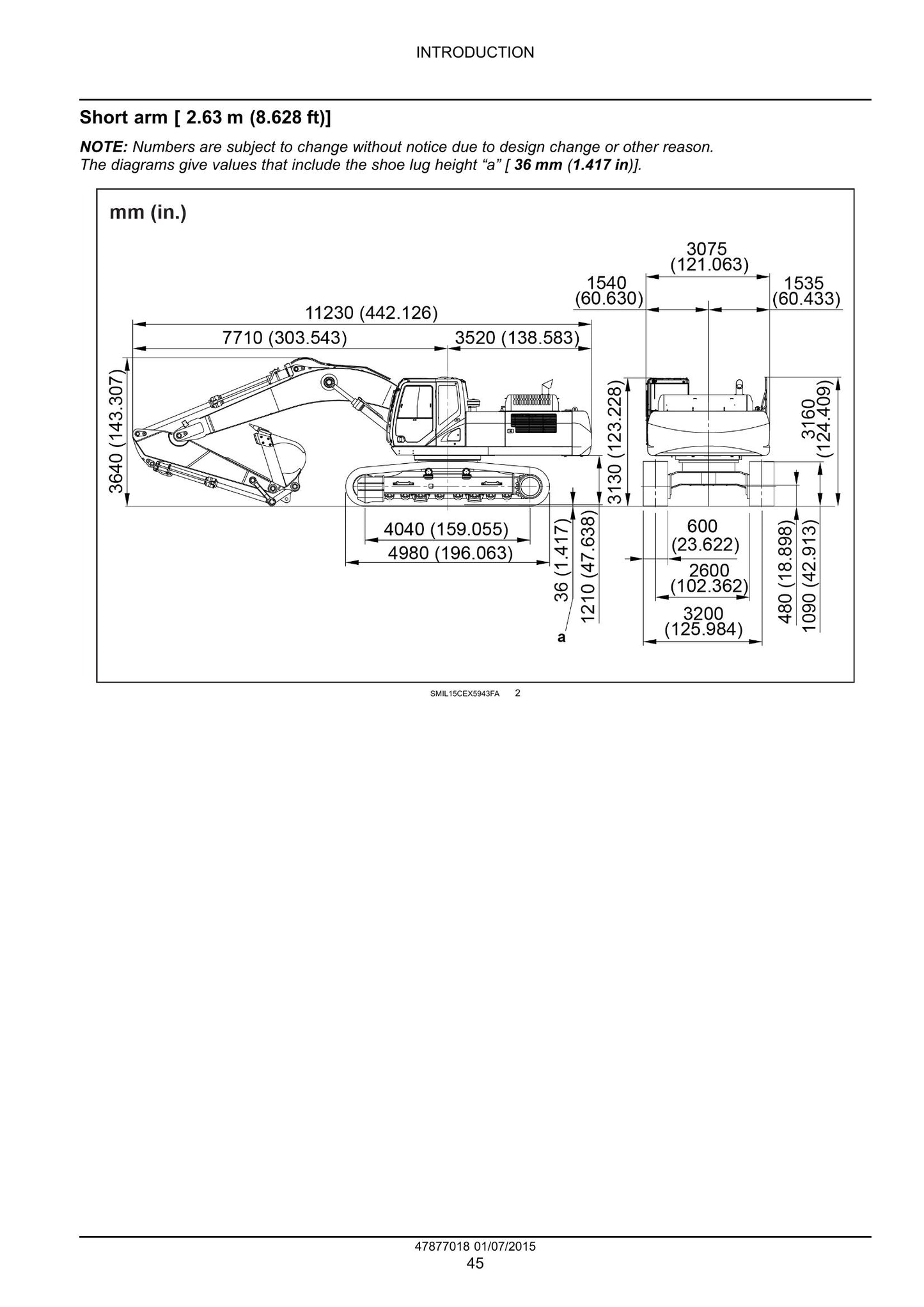 CASE CX350C CX380C Crawler Excavator Factory Workshop Service Manual 47877018