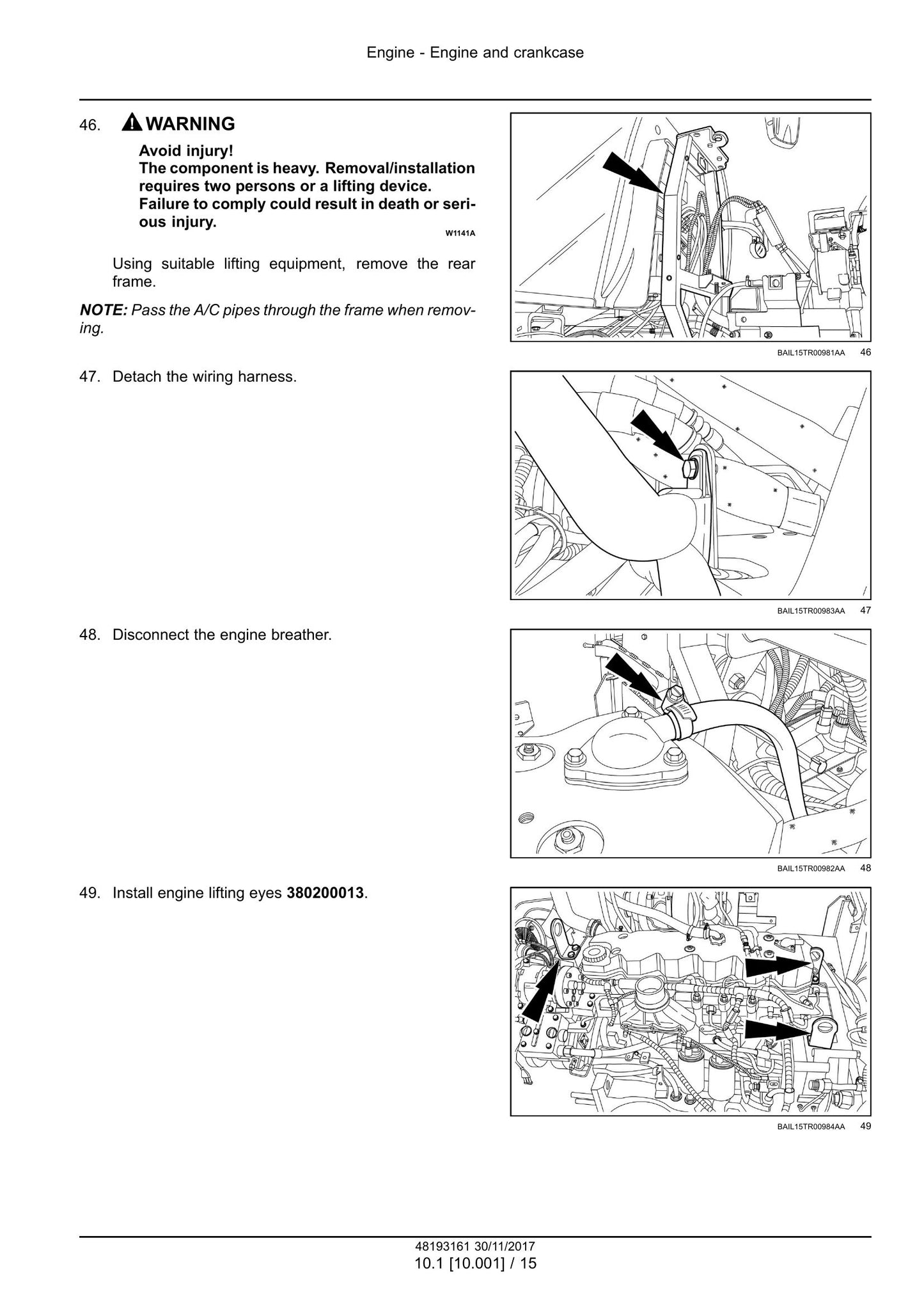 CASE Optum 270 Optum 300 Tractor Factory Workshop Service Manual 48193161