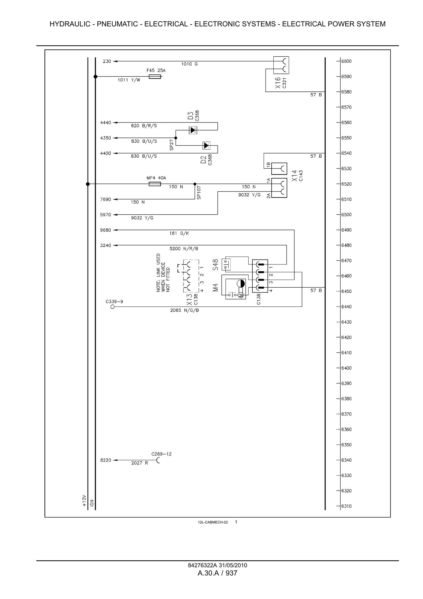 CASE MAXXUM 100 MAXXUM 110 MAXXUM 115 MAXXUM 120 MAXXUM 125 MAXXUM 130 MAXXUM 140 Tractor Factory Workshop Service Manual 84404952