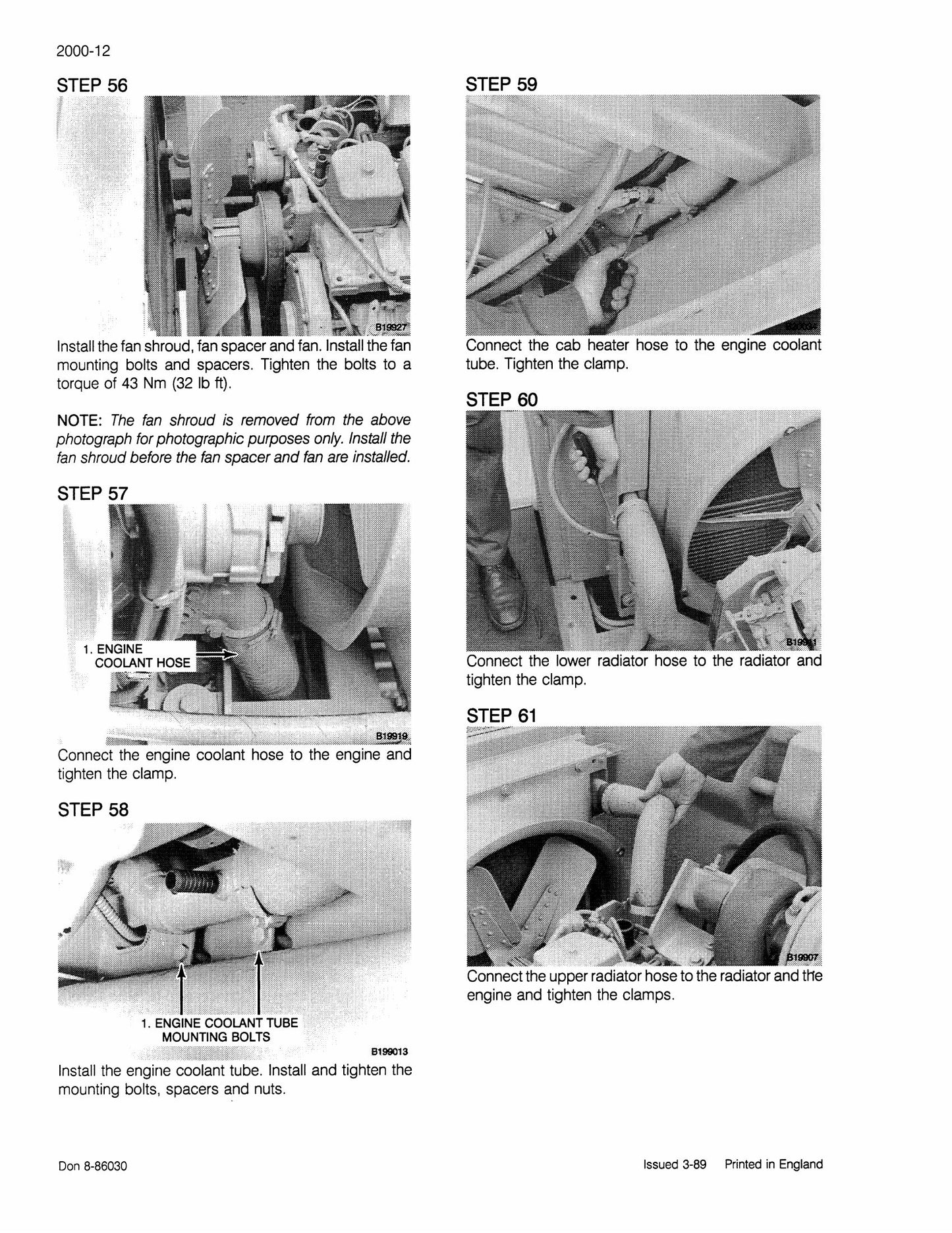 CASE 1088 Crawler Excavator Factory Workshop Parts Catalog 8-86400
